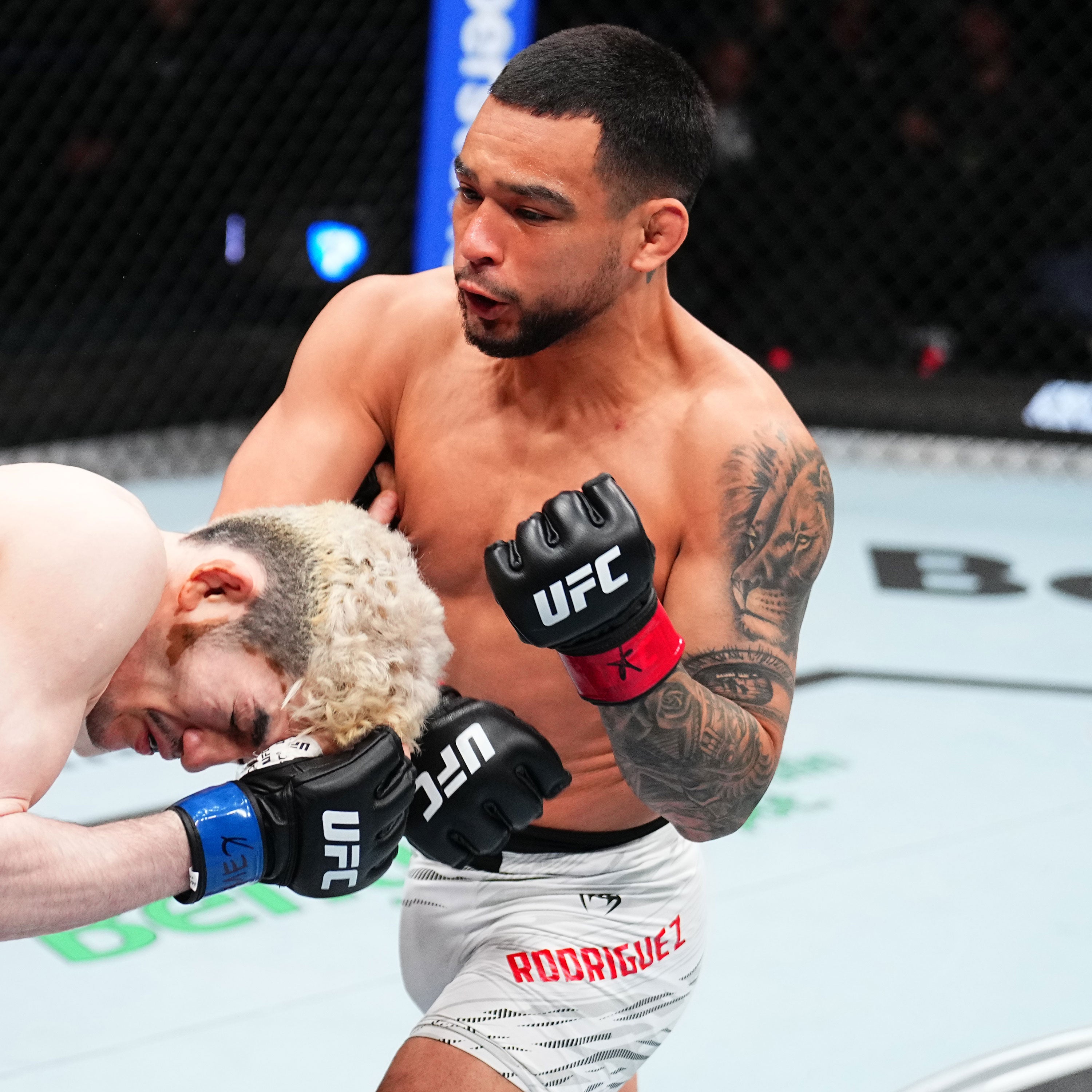 Christian Rodriguez Signed 1-of-1 Fight Issued Jersey UFC Fight Night: Moreno vs Erceg