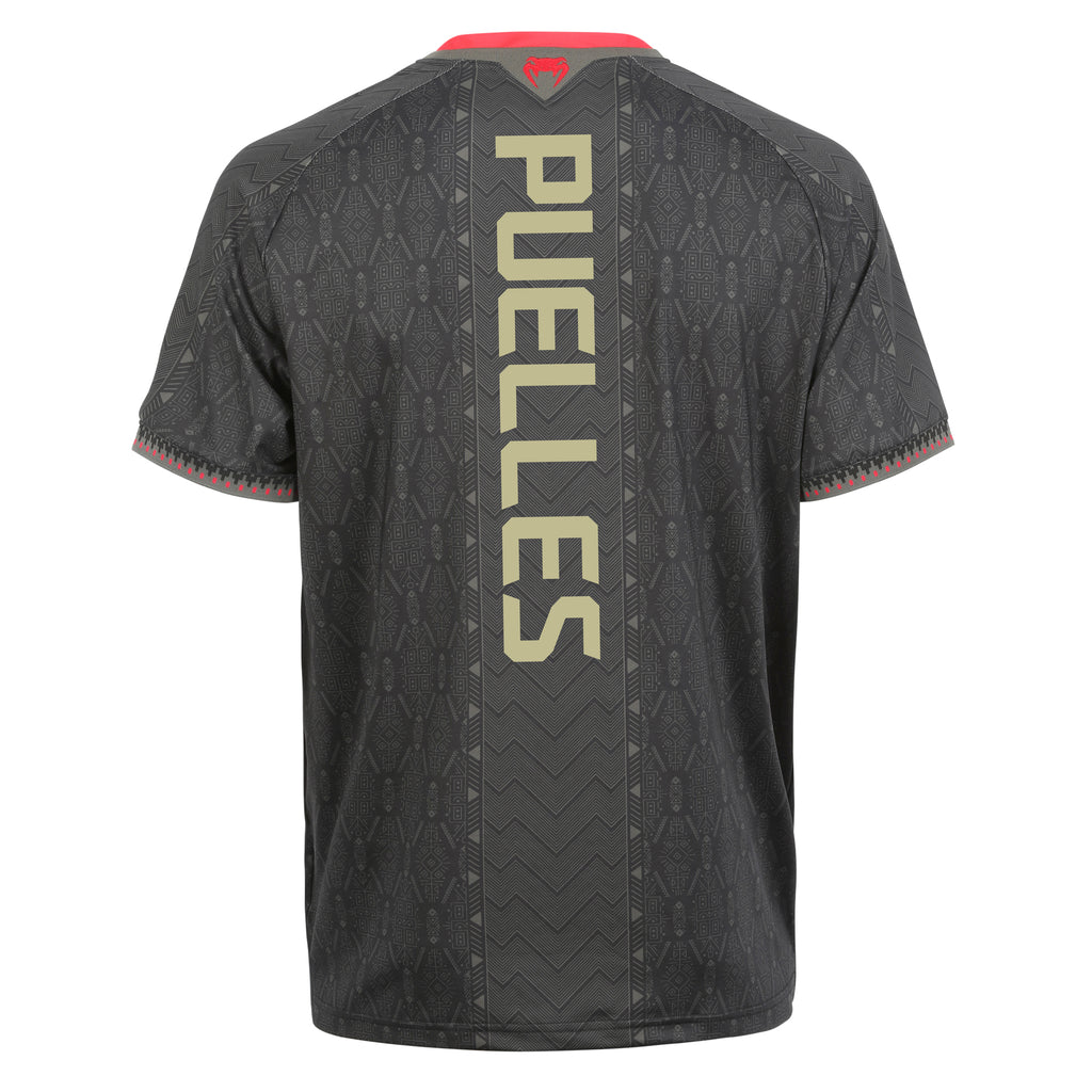 Claudio Puelles 1-of-1 Fight Worn Jersey Noche UFC: Lopes vs Silva
