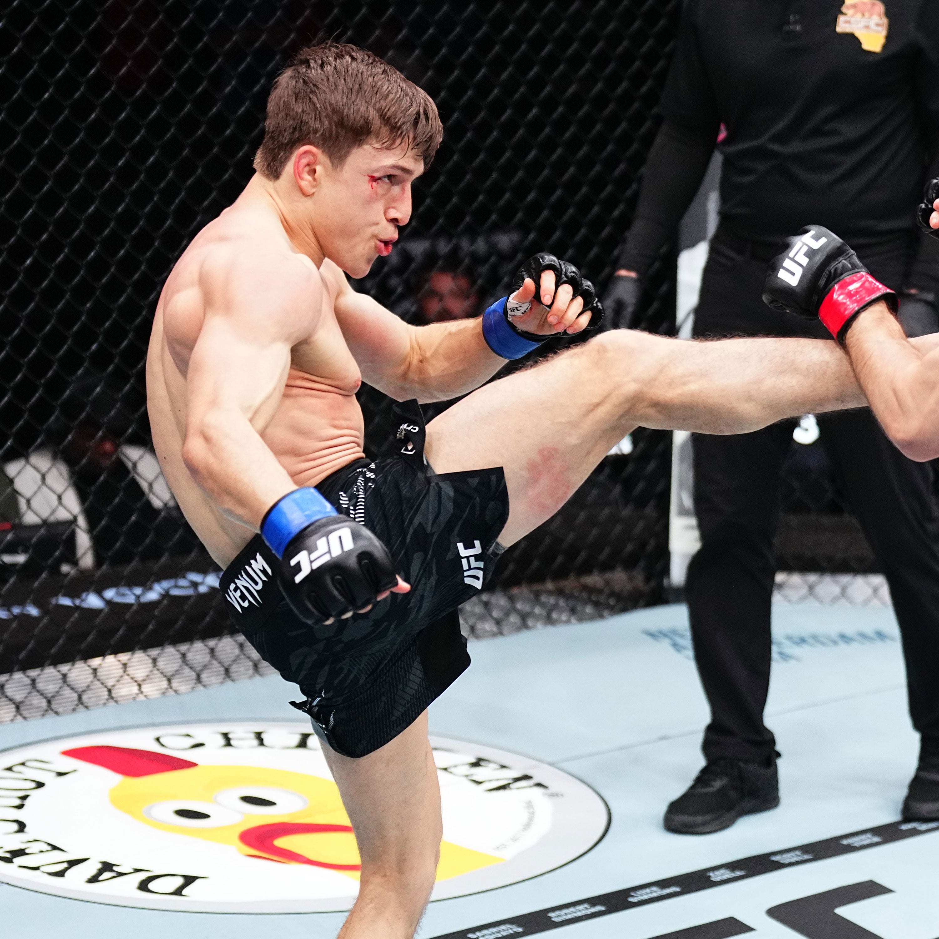Clayton Carpenter 1-of-1 Fight Worn Shorts UFC 311: Makhachev vs Moicano