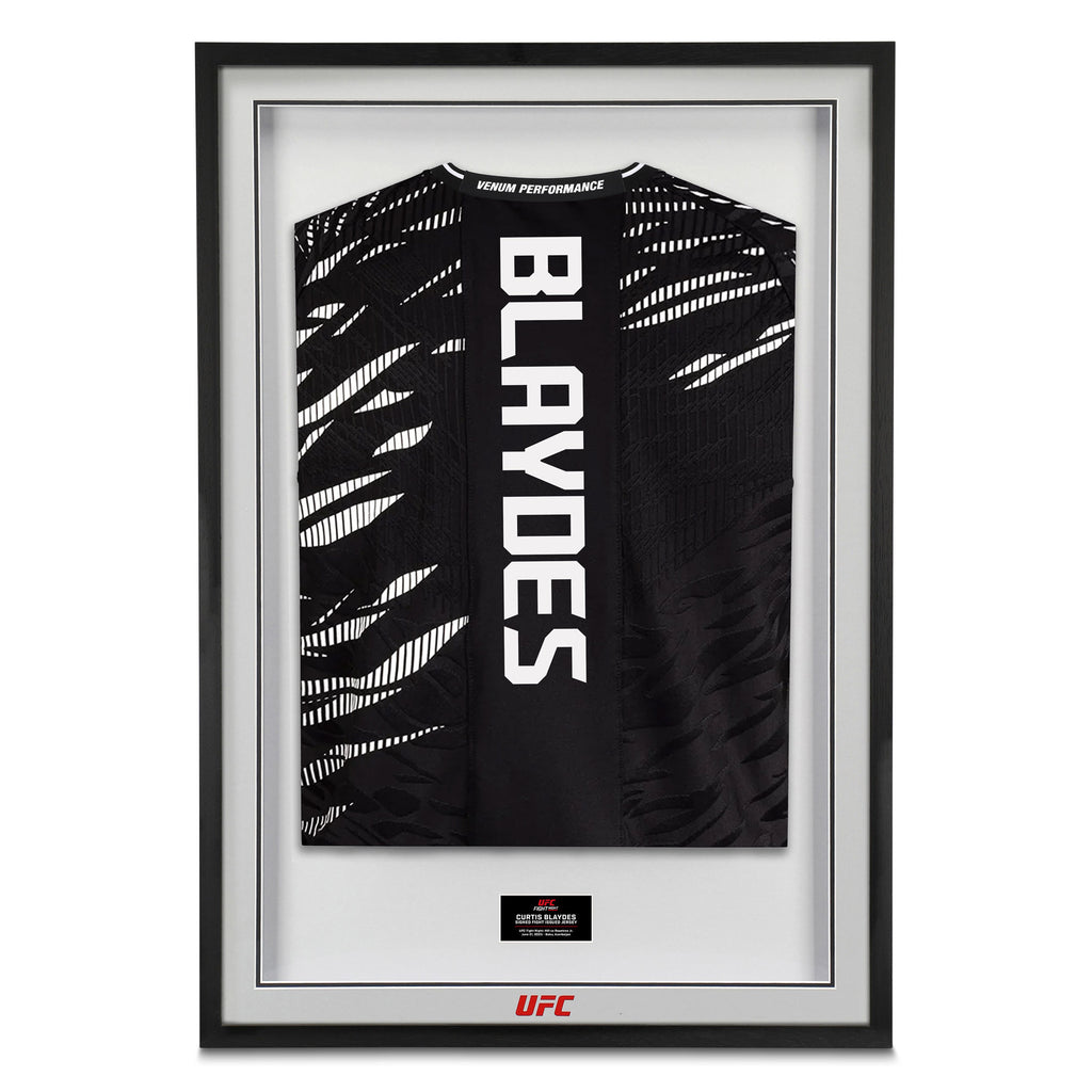 Curtis Blaydes Signed 1-of-1 Fight Issued Jersey UFC Fight Night: Hill vs Rountree Jr