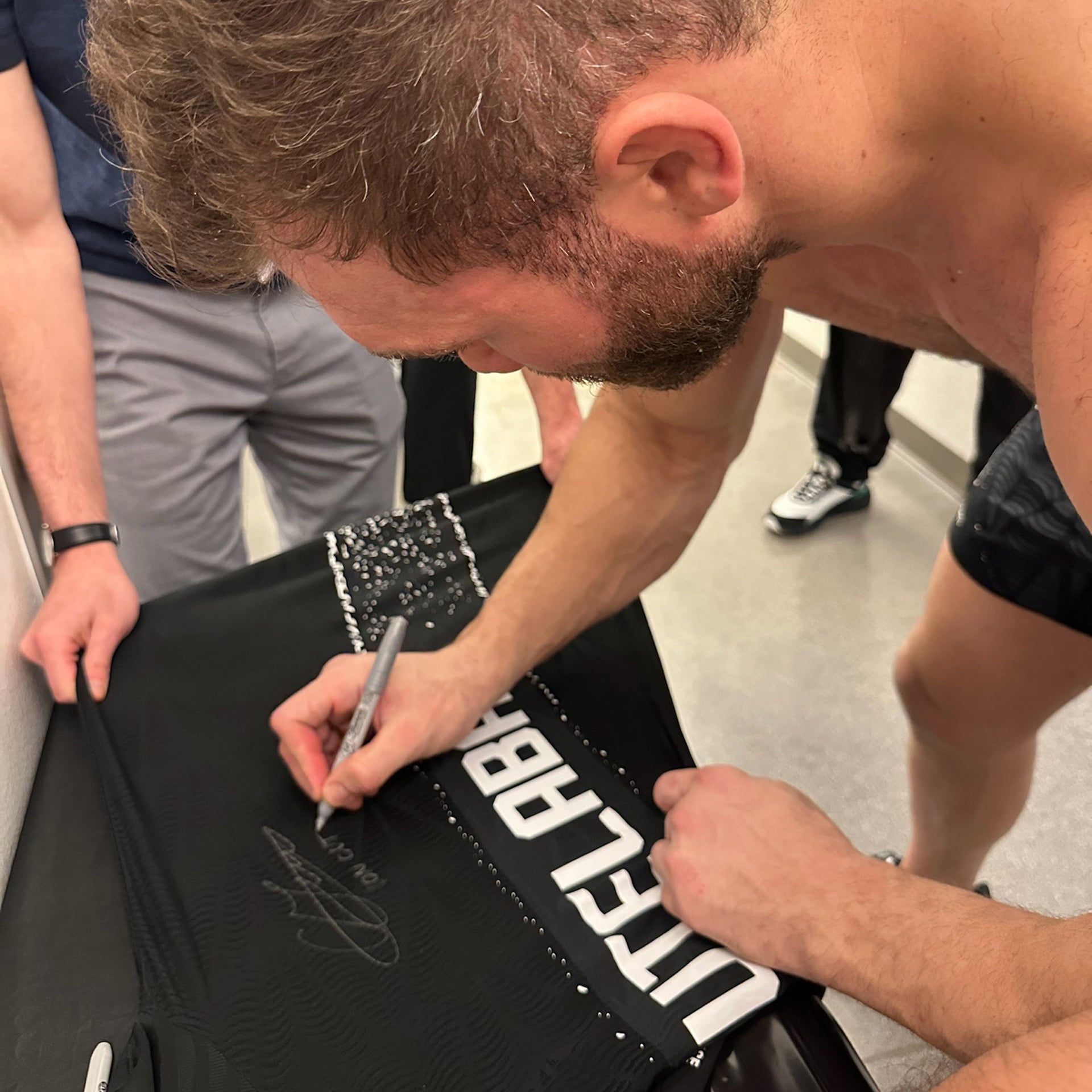 Ion Cutelaba Signed 1-of-1 Fight Worn Jersey UFC Fight Night: Emmett vs Vallejos