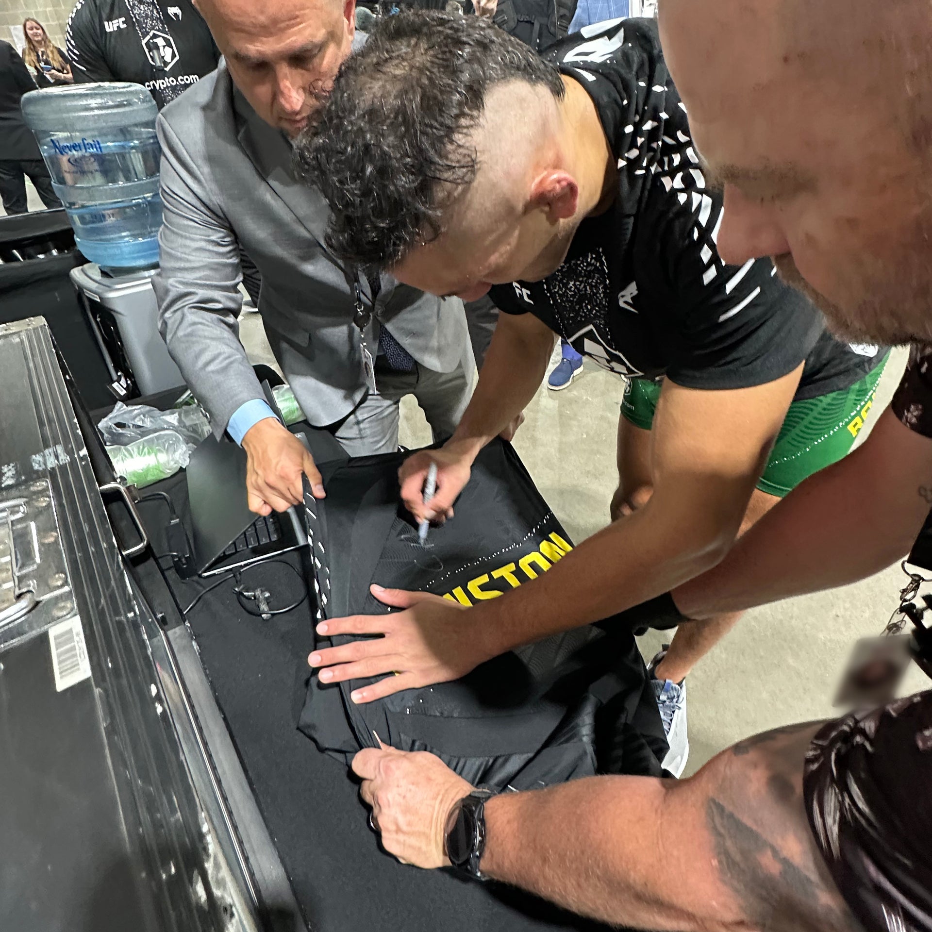 Cameron Rowston Signed 1-of-1 Fight Worn Hoodie UFC 325: Volkanovski vs Lopes 2