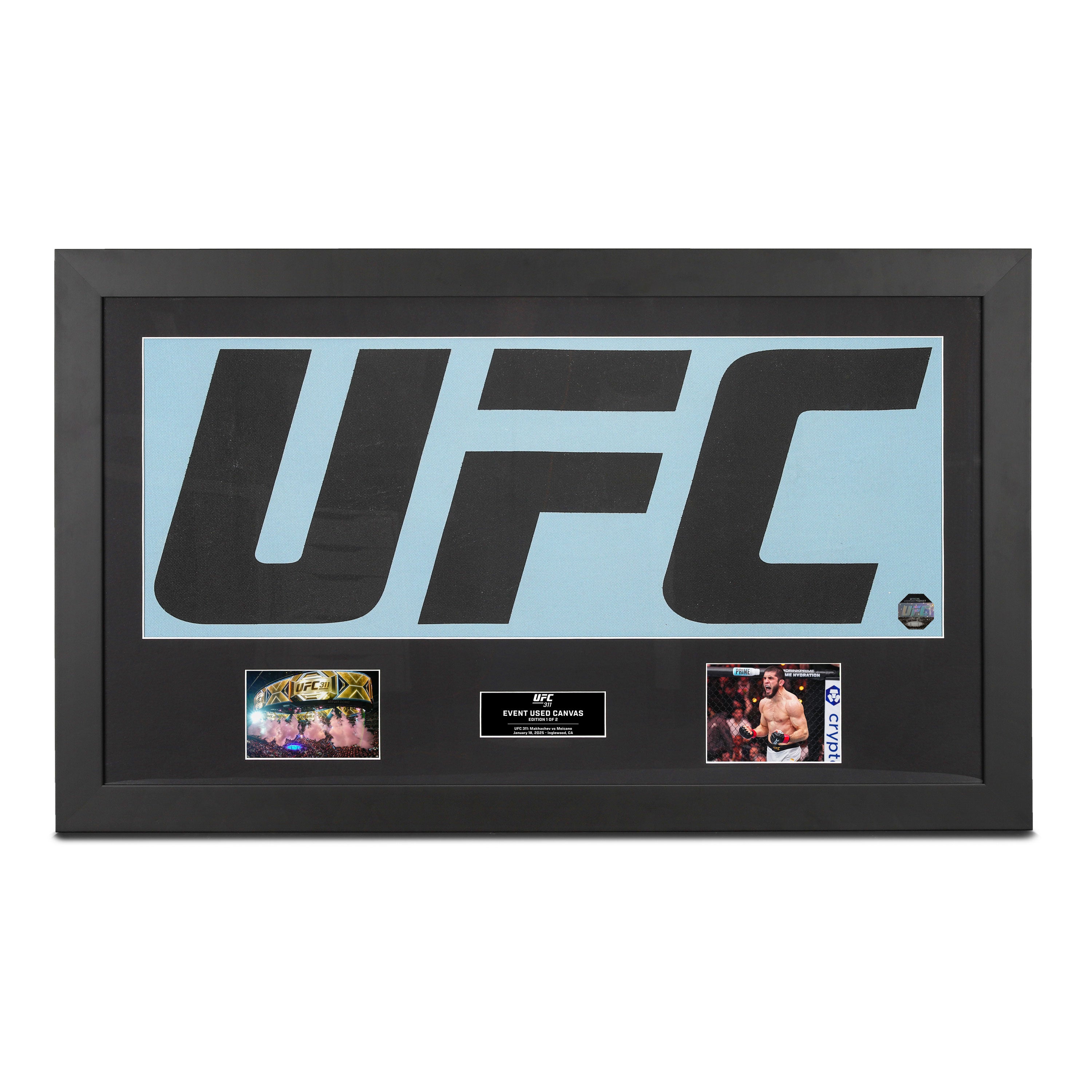 UFC 311: Makhachev vs Moicano UFC Logo Canvas & Photos - Edition 1