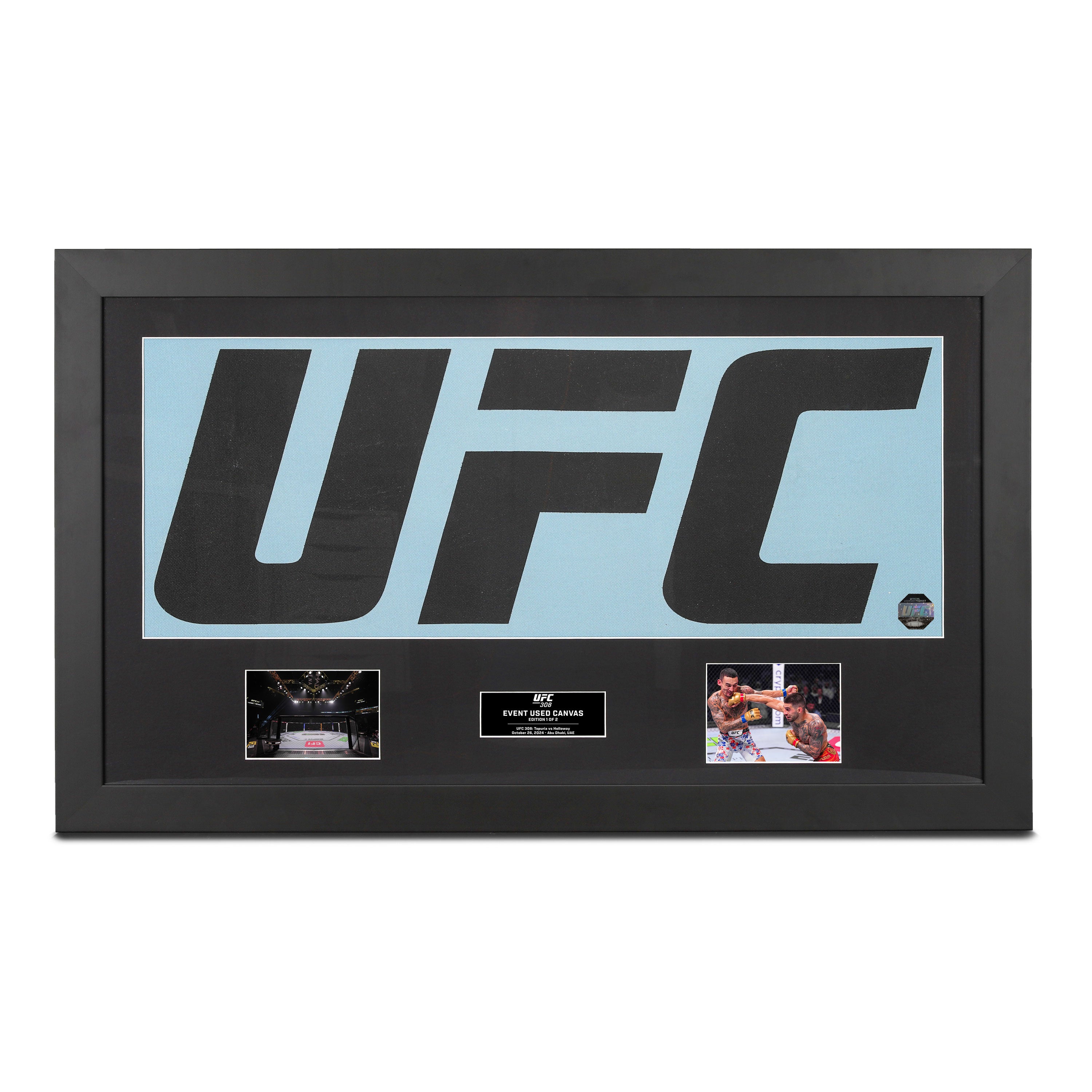 UFC 308: Topuria vs. Holloway UFC Logo Canvas & Photos - Edition 1