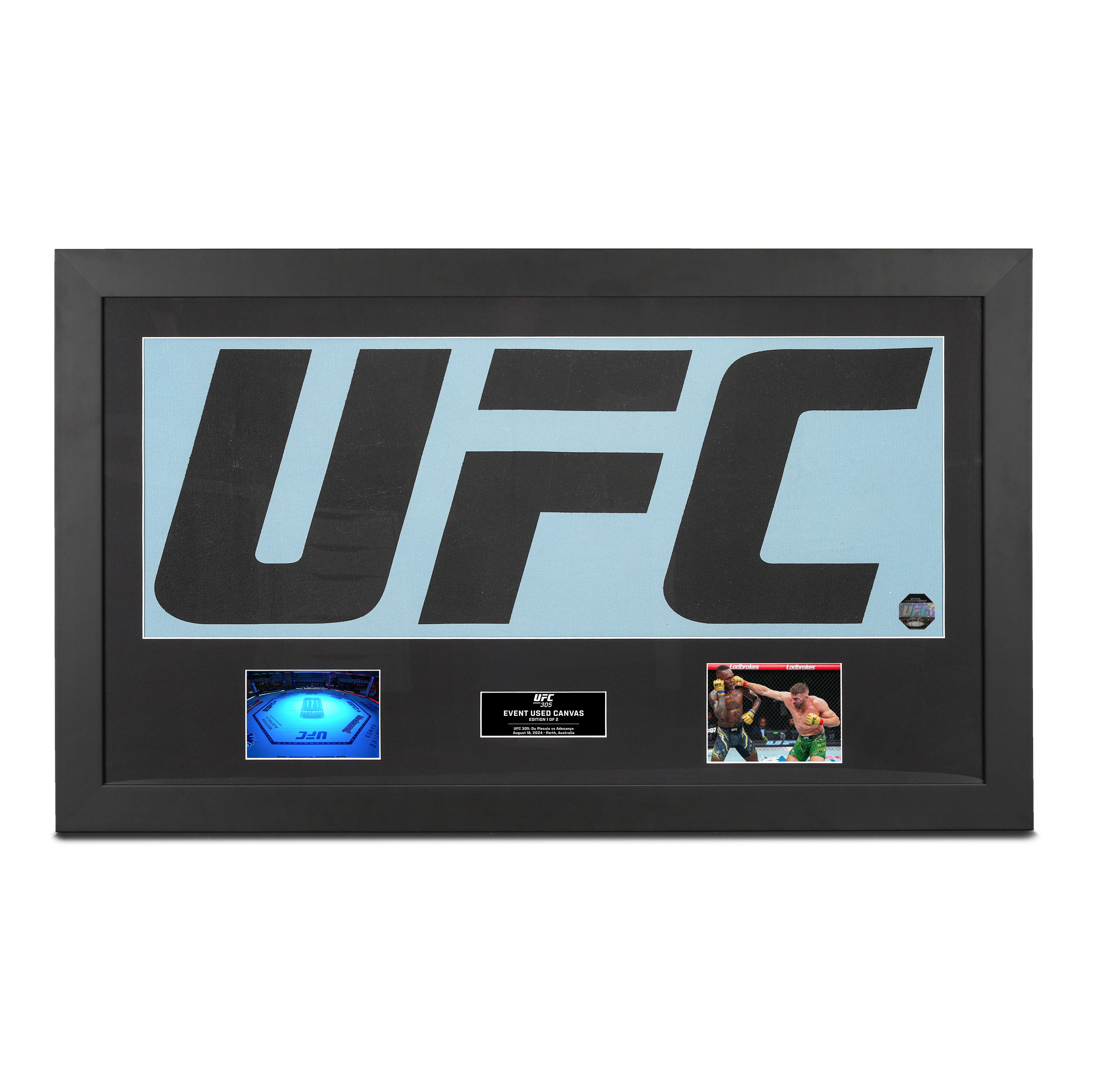 UFC 305: du Plessis vs. Adesanya UFC Logo Canvas & Photos - Edition 1