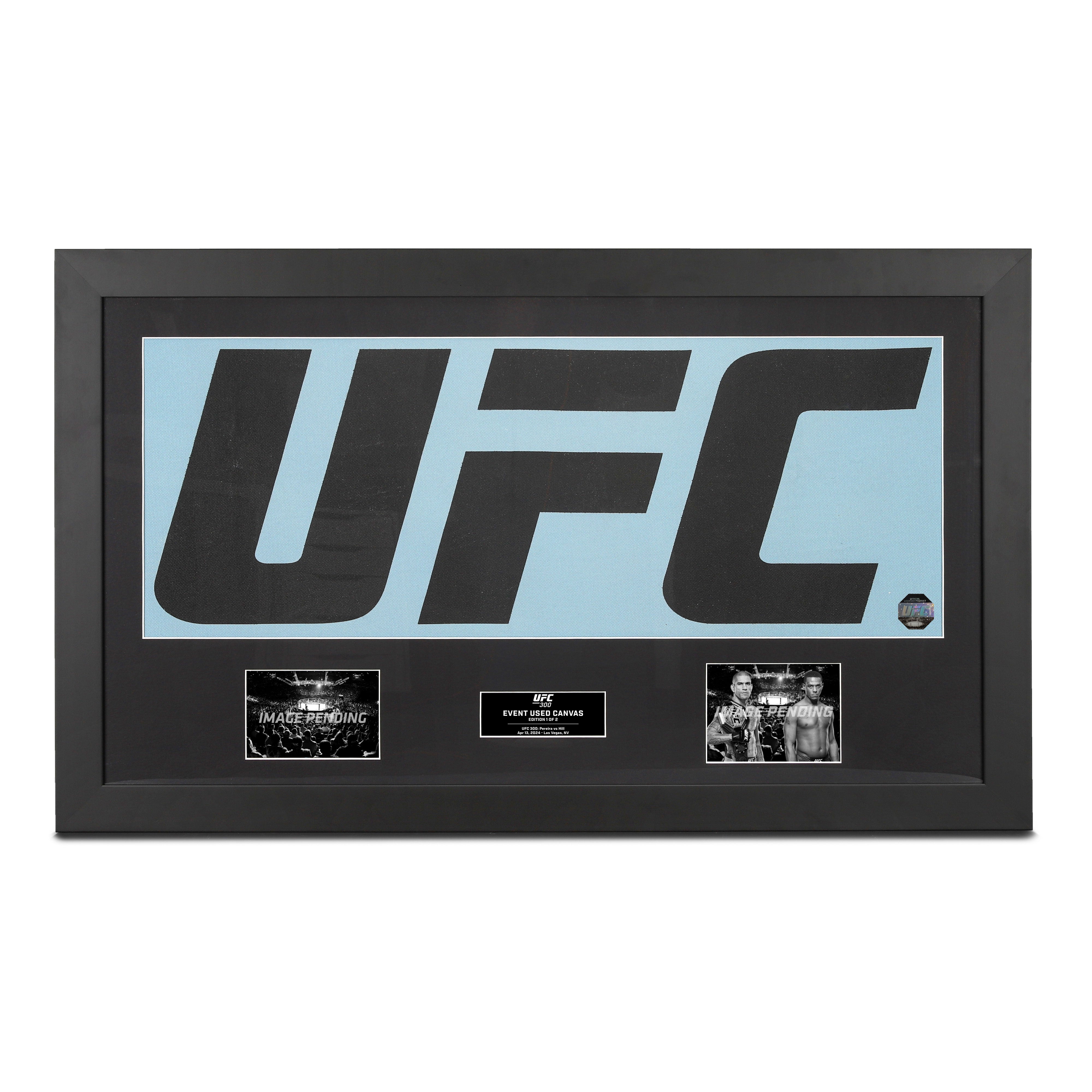 UFC 300: Pereira vs Hill UFC Logo Canvas & Photos - Edition 2