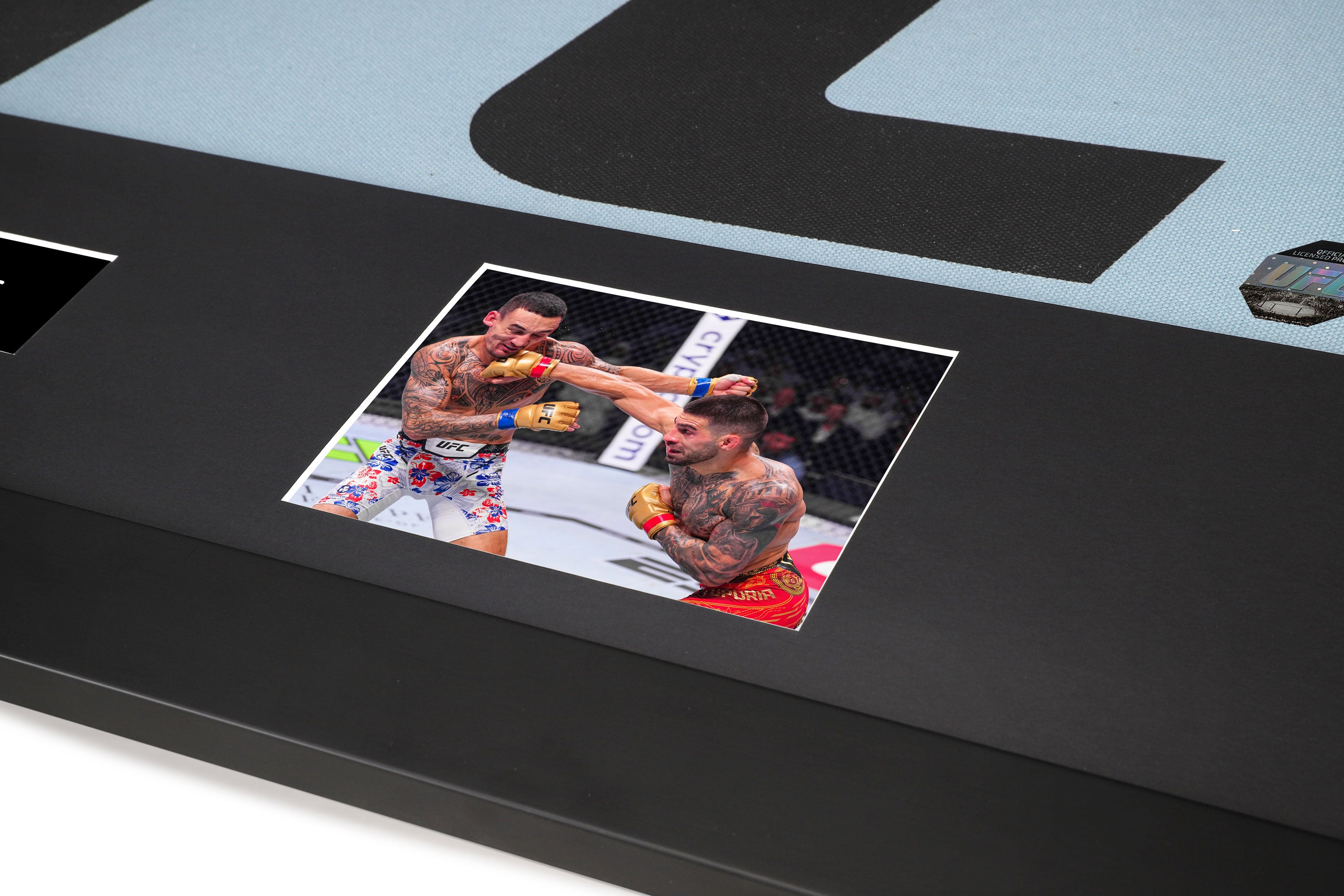 UFC 308: Topuria vs. Holloway UFC Logo Canvas & Photos - Edition 1