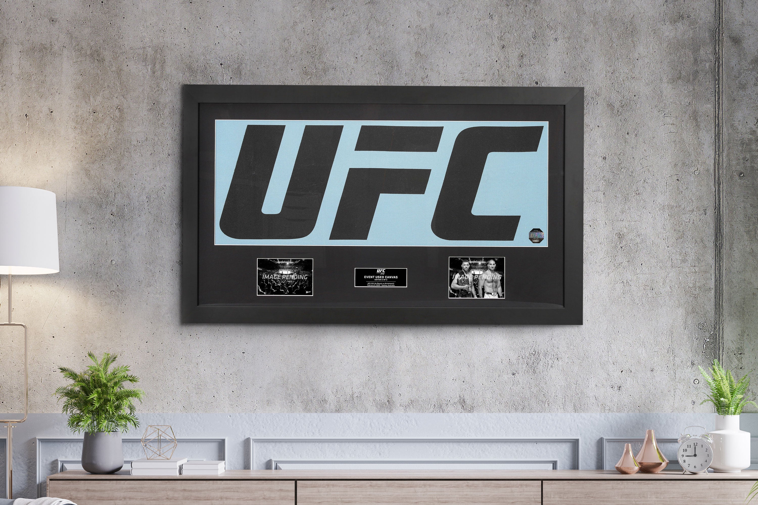 UFC 312: du Plessis vs Strickland 2 Logo Canvas and Photos - Edition 2