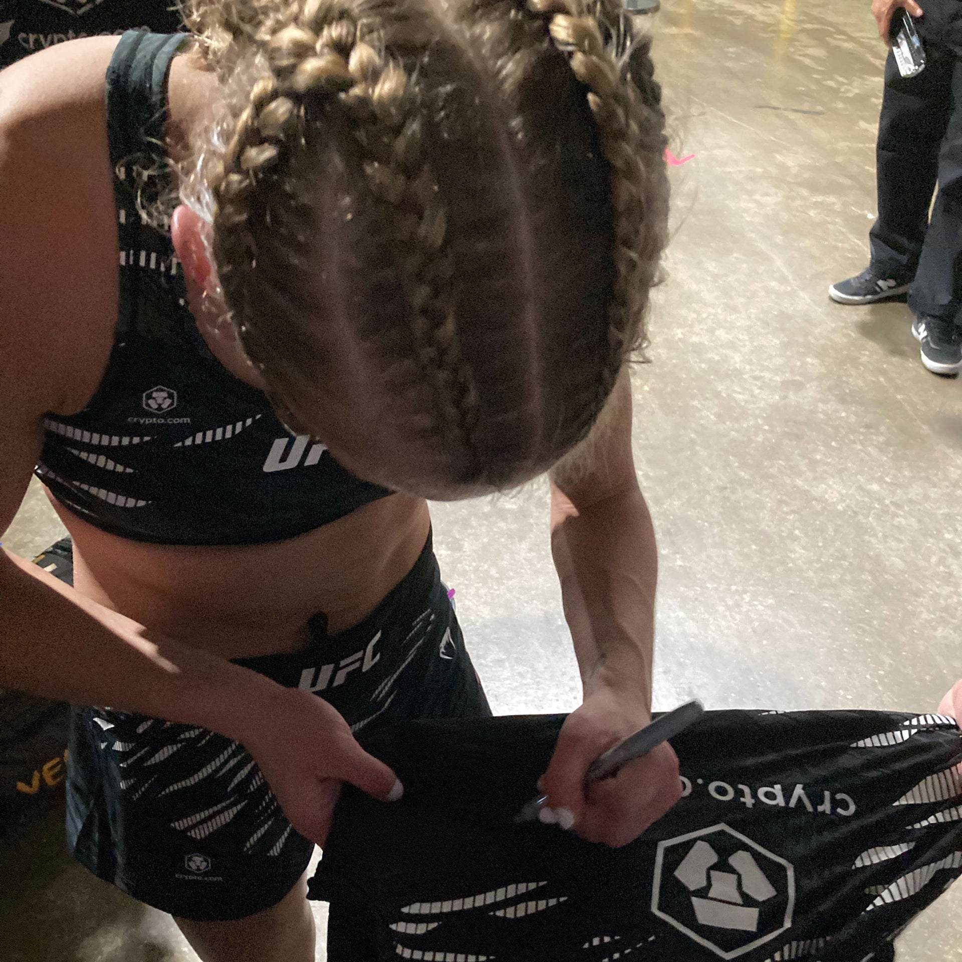 Carli Judice Signed 1-of-1 Fight Worn Jersey UFC 318: Holloway vs Poirier 3