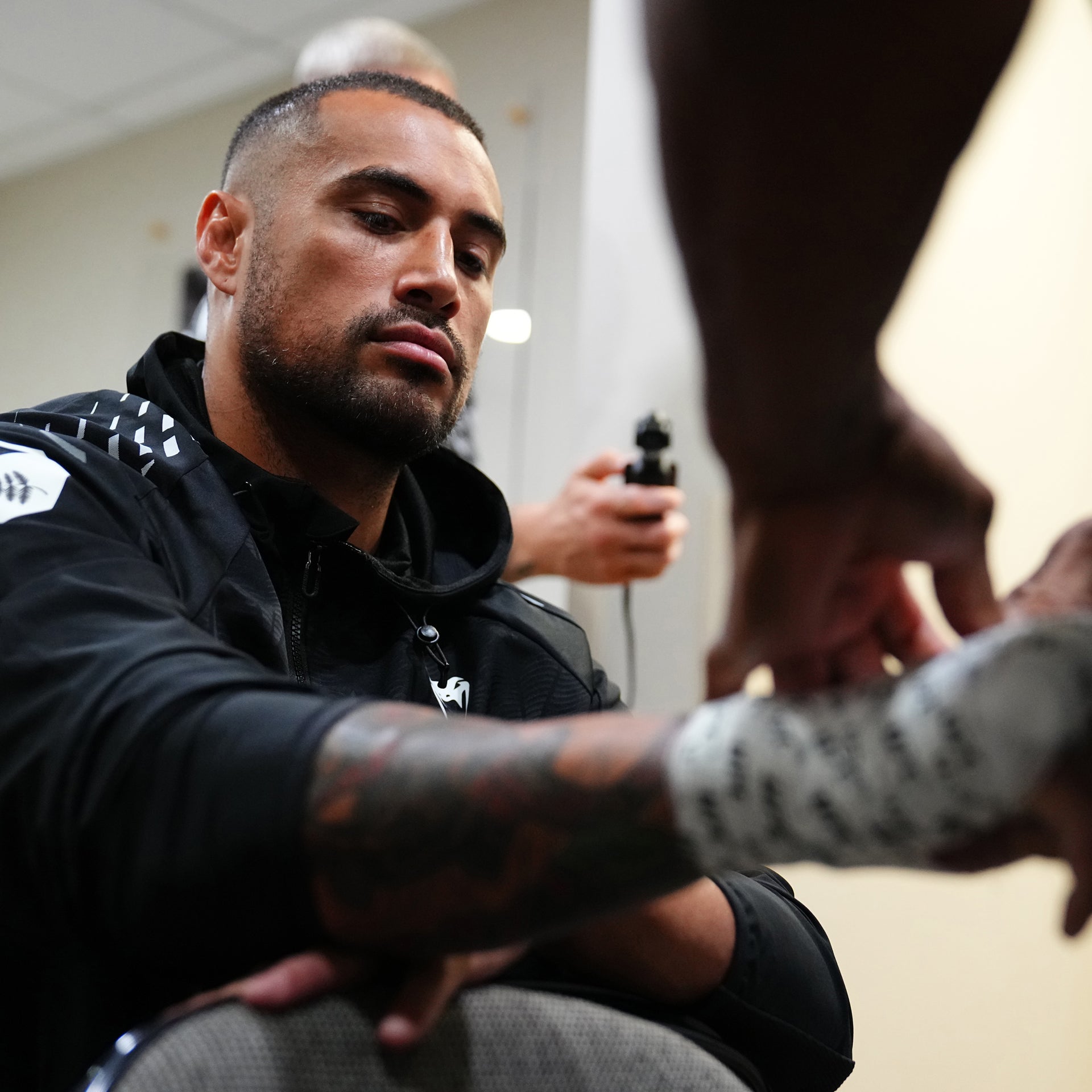 Carlos Ulberg Signed 1-of-1 Fight Worn Hoodie UFC 327: Procházka vs Ulberg