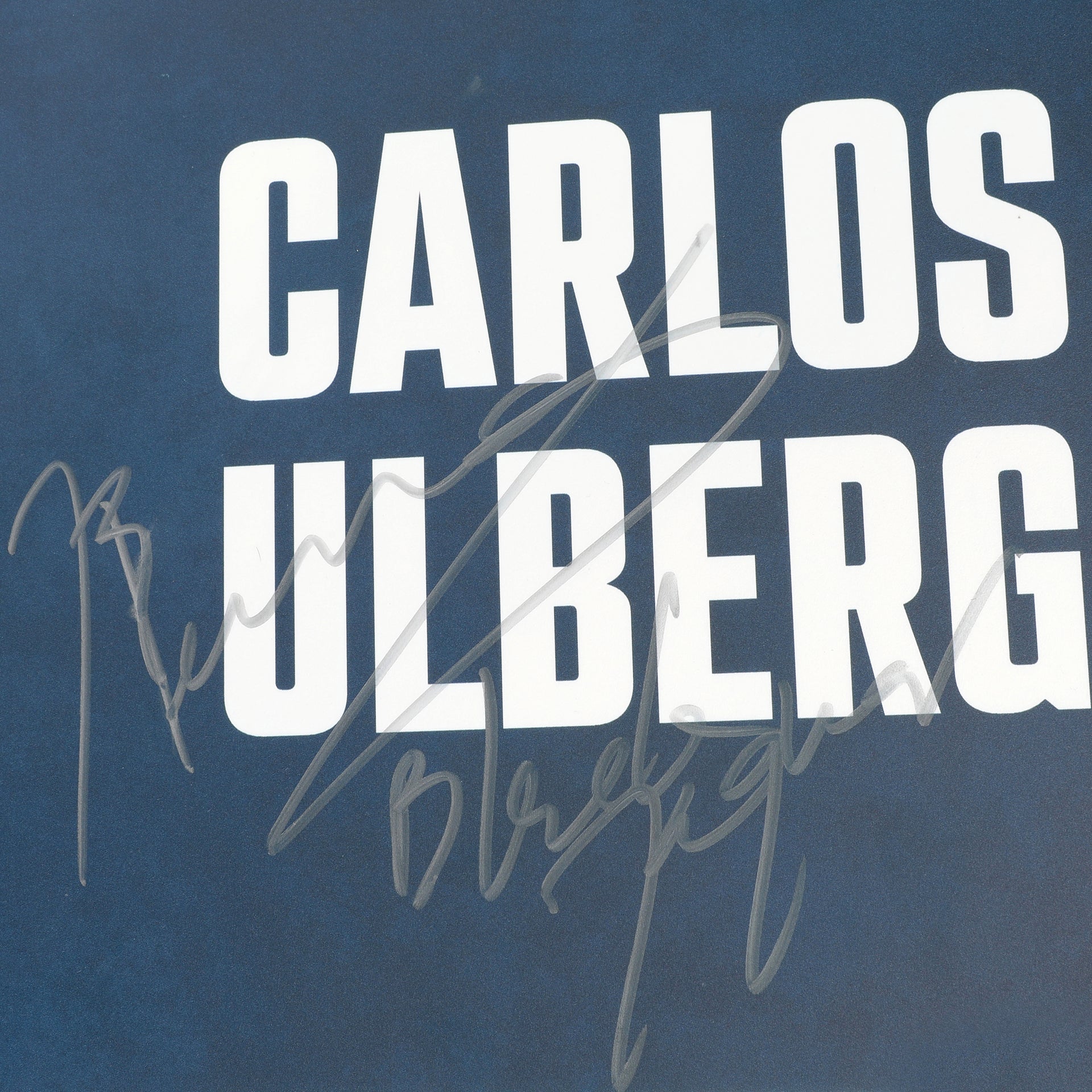 Carlos Ulberg Autographed UFC Freedom 250 Fan Fest Name Sign