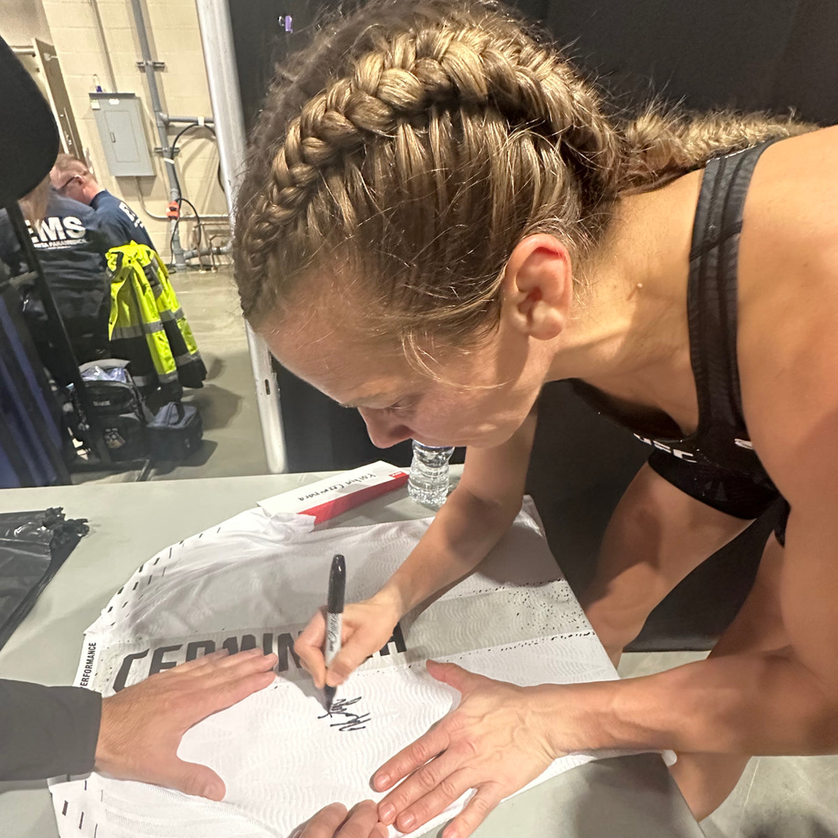 Katlyn Cerminara Signed 1-of-1 Fight Worn Jersey UFC Fight Night: Buckley vs Malott