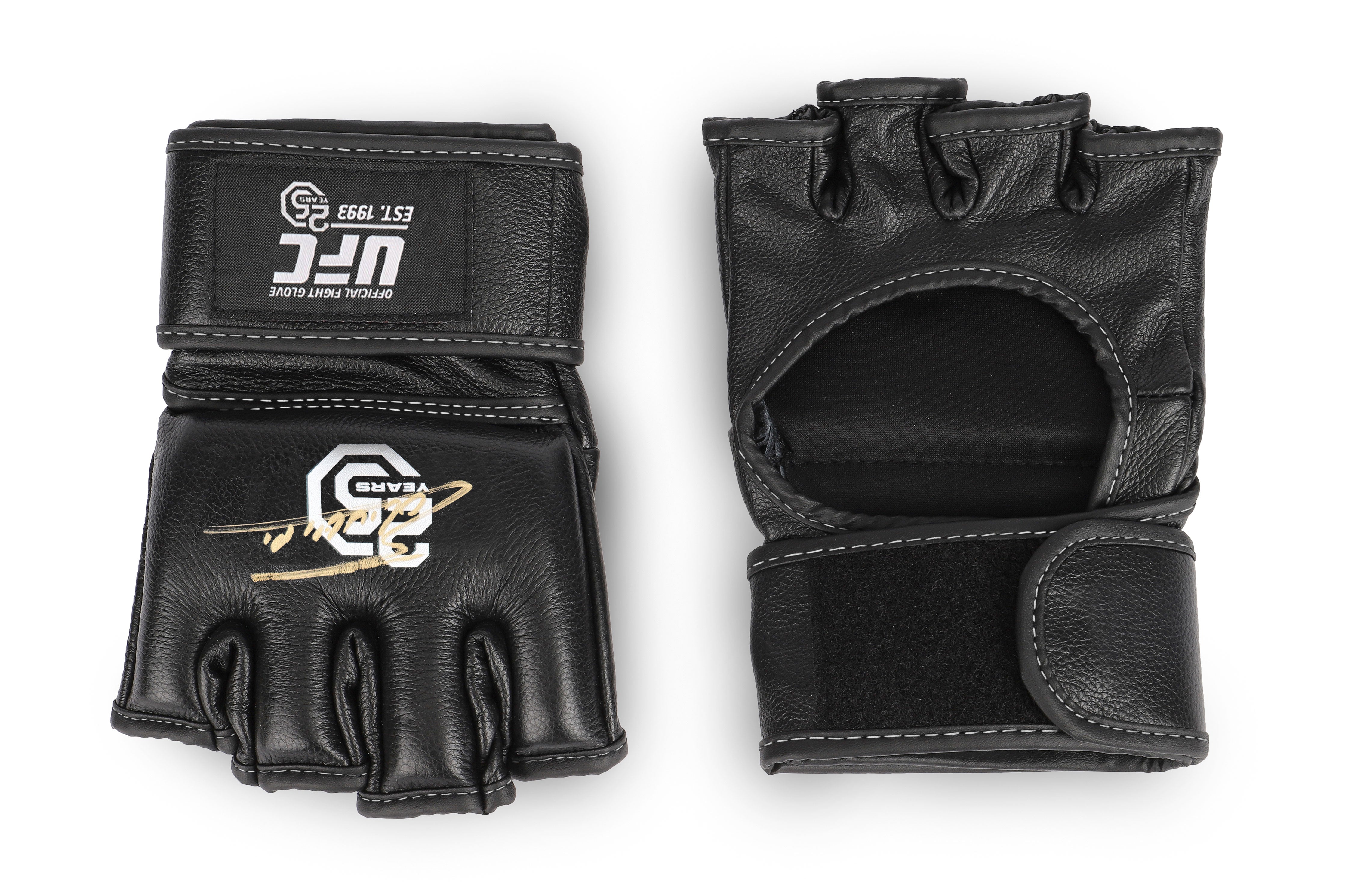 Charles Oliveria Signed Official UFC Gloves - 25th Anniversary Edition