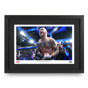 Charles Oliveira Signed 'Celebrating' Photo UFC 274: Oliveira vs Gaethje