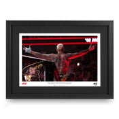Charles Oliveira Signed 'Celebrating' Photo UFC 289: Nunes vs Aldana