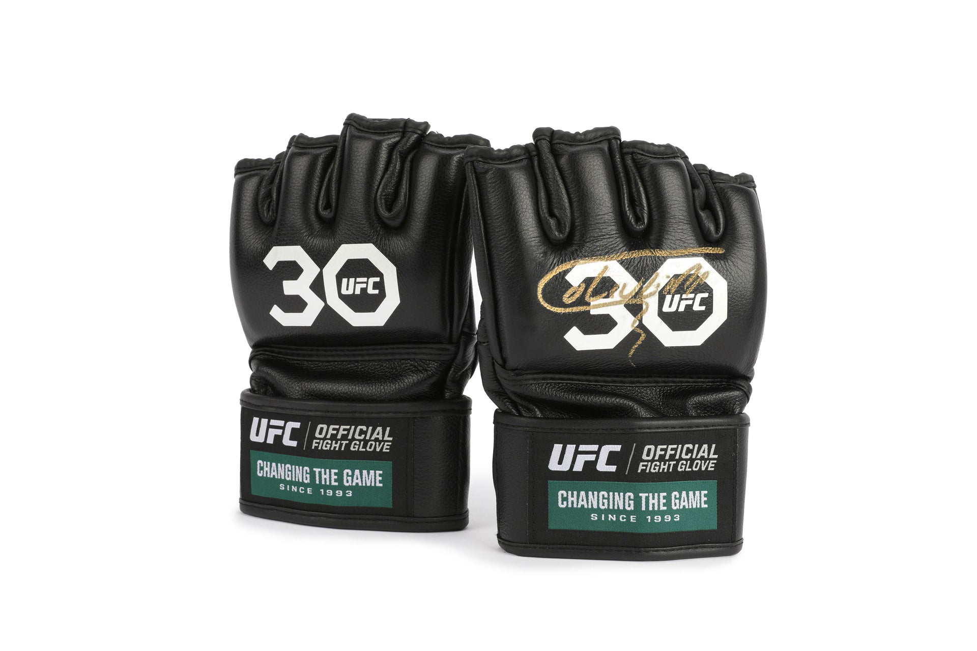 Charles Oliveira Signed Official UFC Gloves - 30th Anniversary Edition