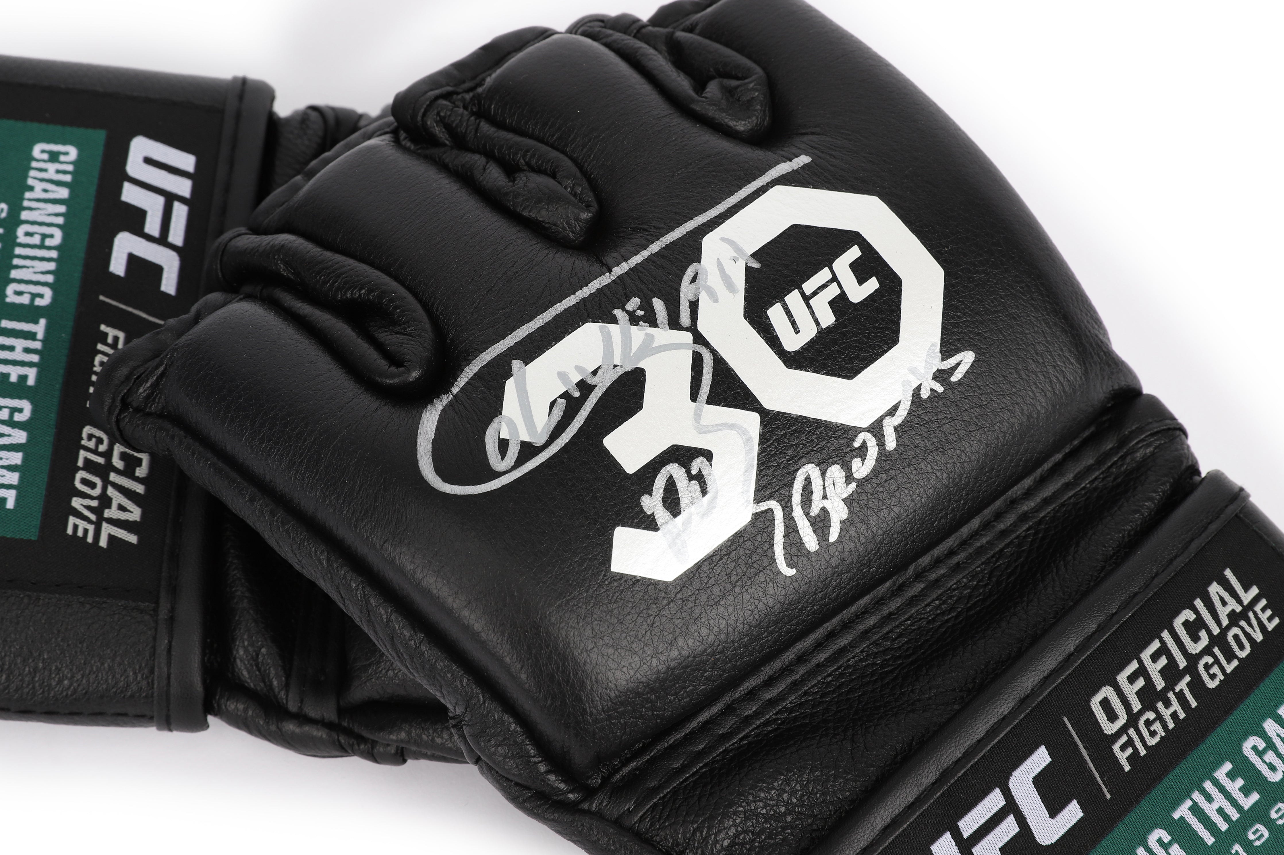 Charles Oliveira Signed Official UFC Gloves – 30th Anniversary Edition