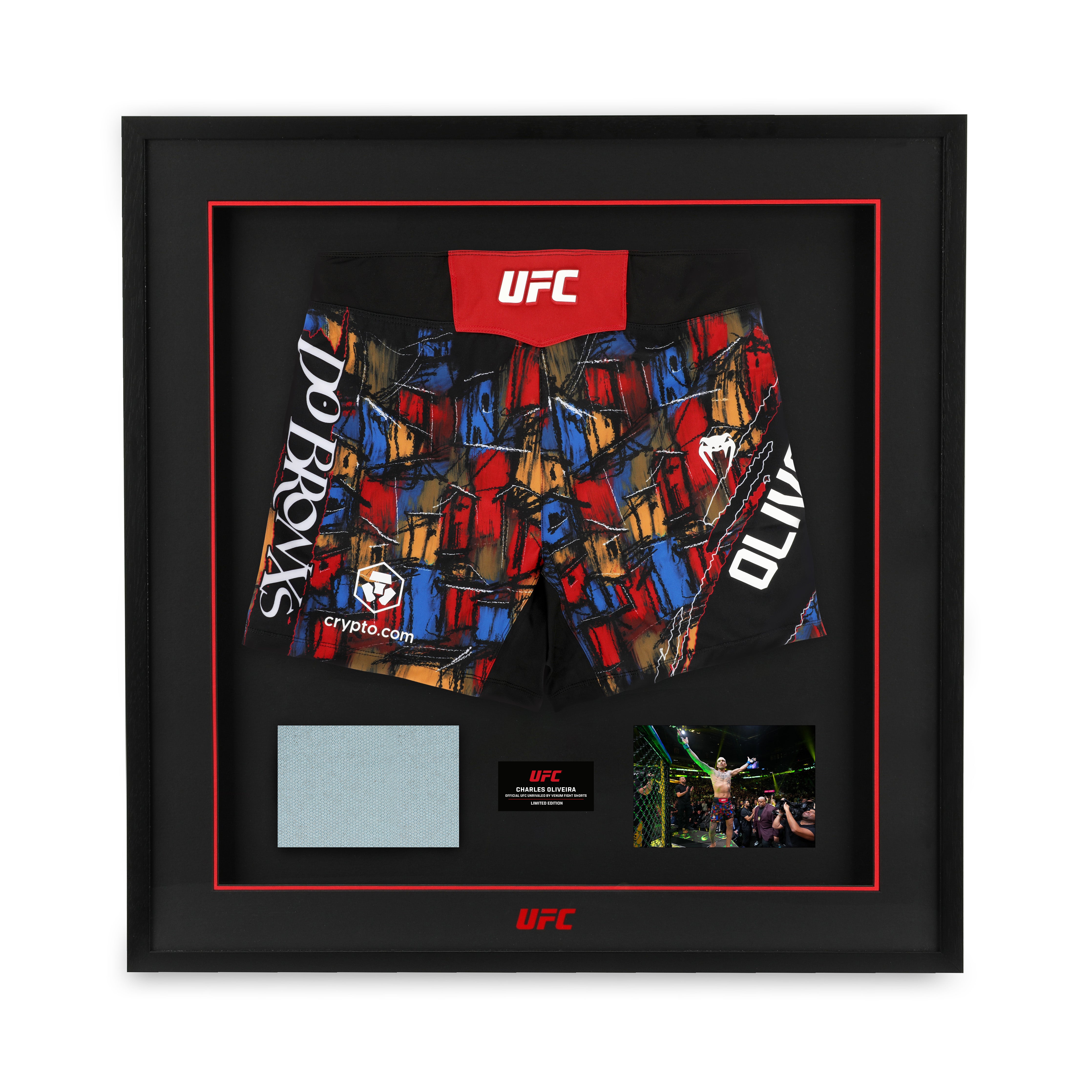 Charles Oliveira Limited Edition UFC 326 Venum Shorts & Canvas