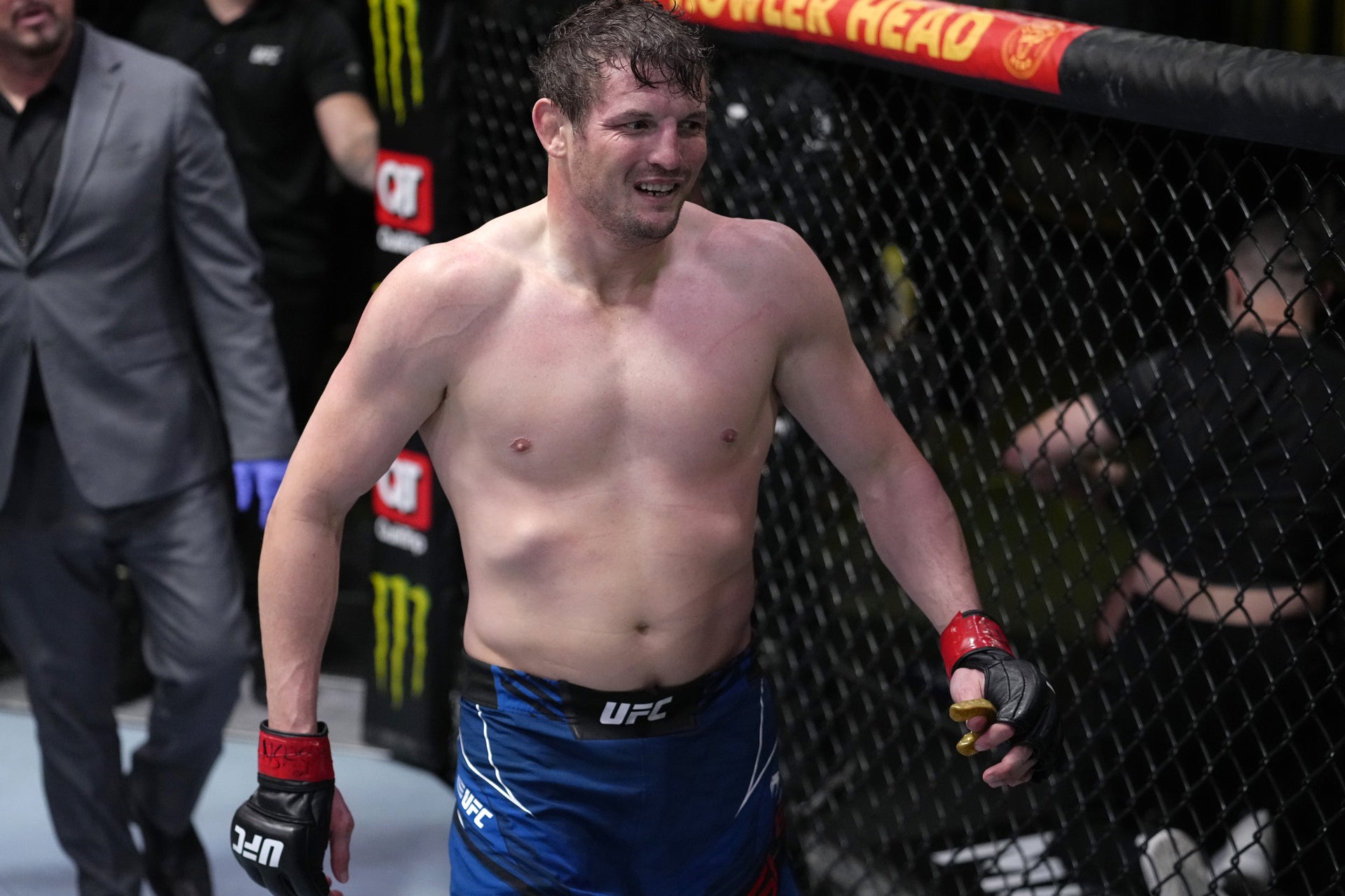 Chas Skelly Signed Fight Issued Jersey UFC Fight Night: Walker vs Hill
