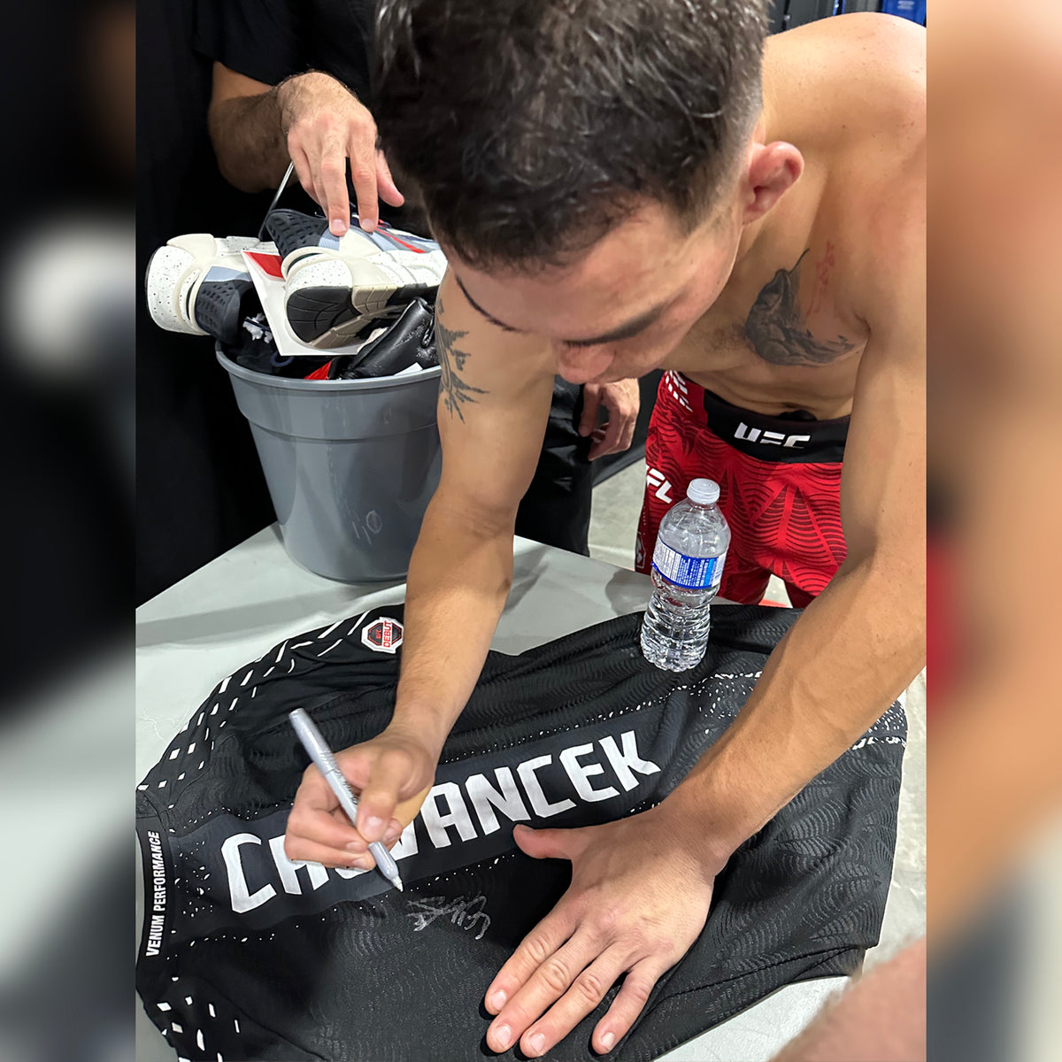 Cody Chovancek Signed 1-of-1 Fight Worn Jersey UFC Fight Night: Buckley vs Malott