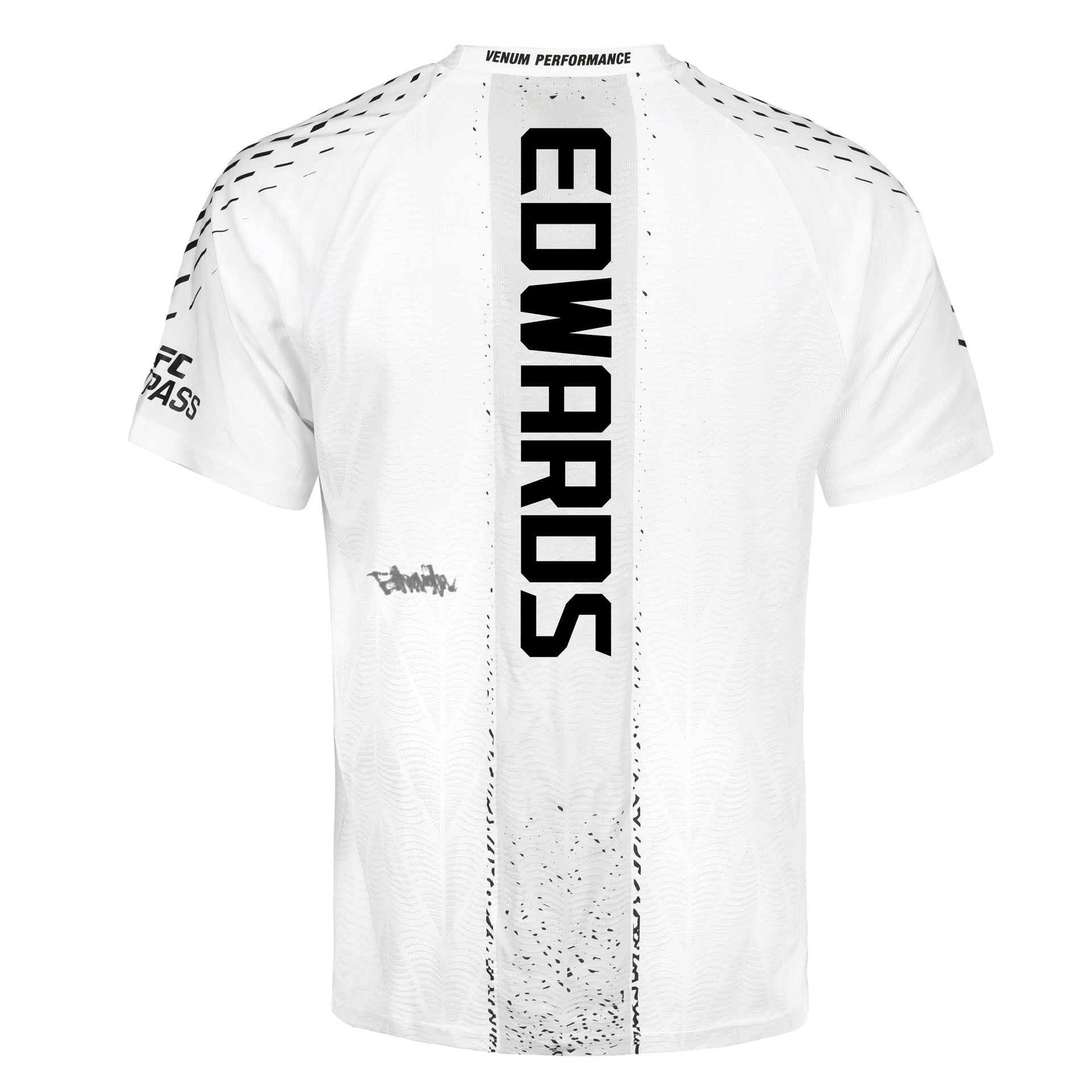 Christian Edwards Signed 1-of-1 Fight Worn Jersey UFC Fight Night: Allen vs Costa