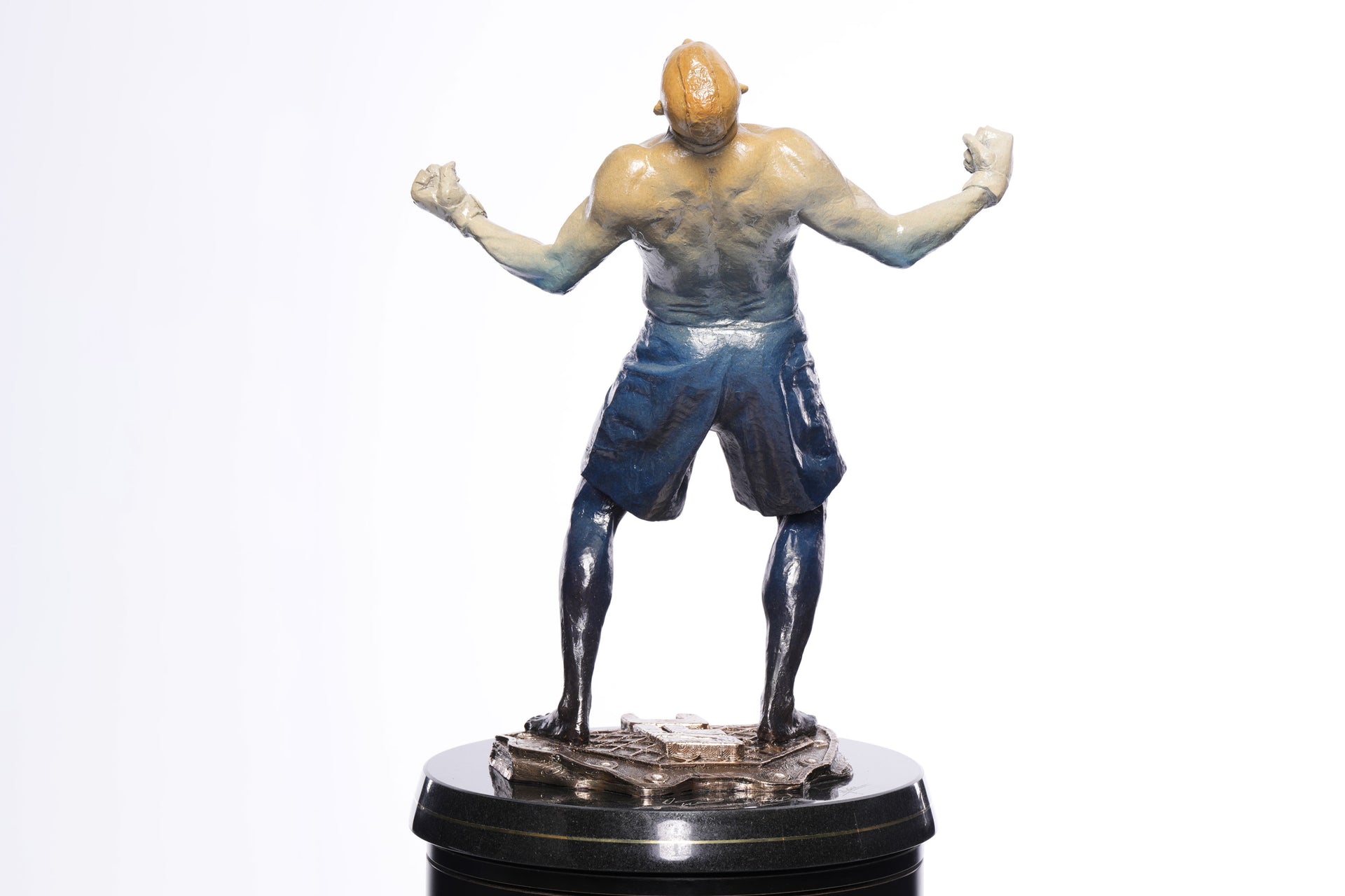 Chuck Liddell Blue Diamond 1-of-1 Sculpture