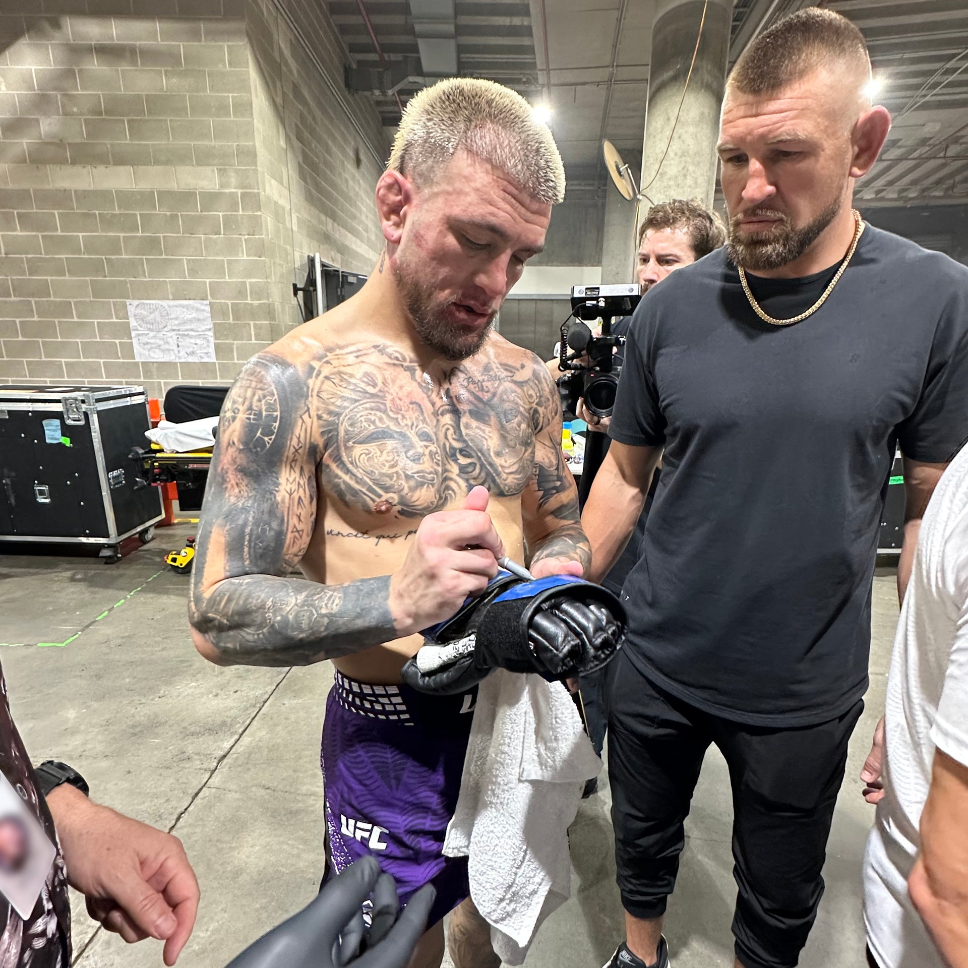 Cody Brundage Signed 1-of-1 Fight Gloves UFC 325: Volkanovski vs Lopes 2