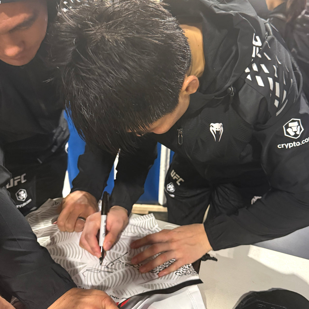 Wang Cong Signed 1-of-1 Fight Worn Shorts UFC 332: Silva vs Wang