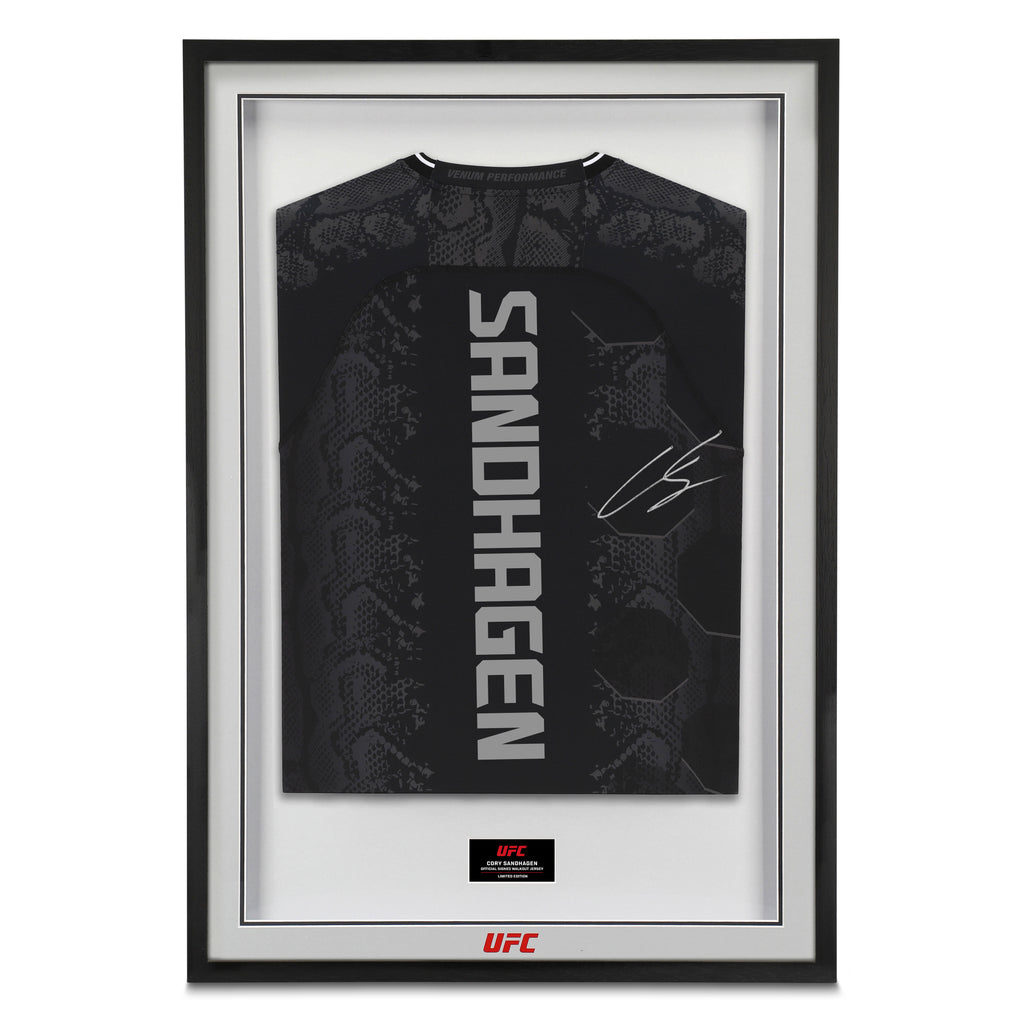 Cory Sandhagen Signed Black Fight Night Adrenaline Jersey