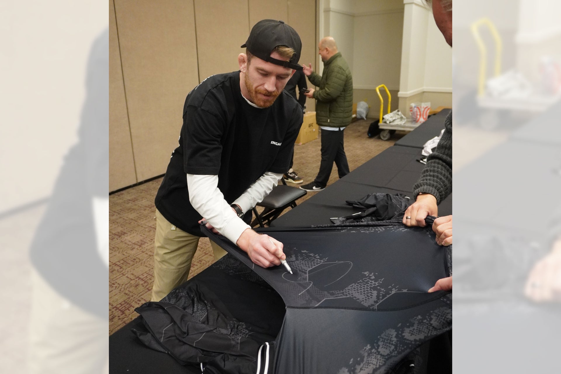 Cory Sandhagen Signed Black Fight Night Adrenaline Jersey