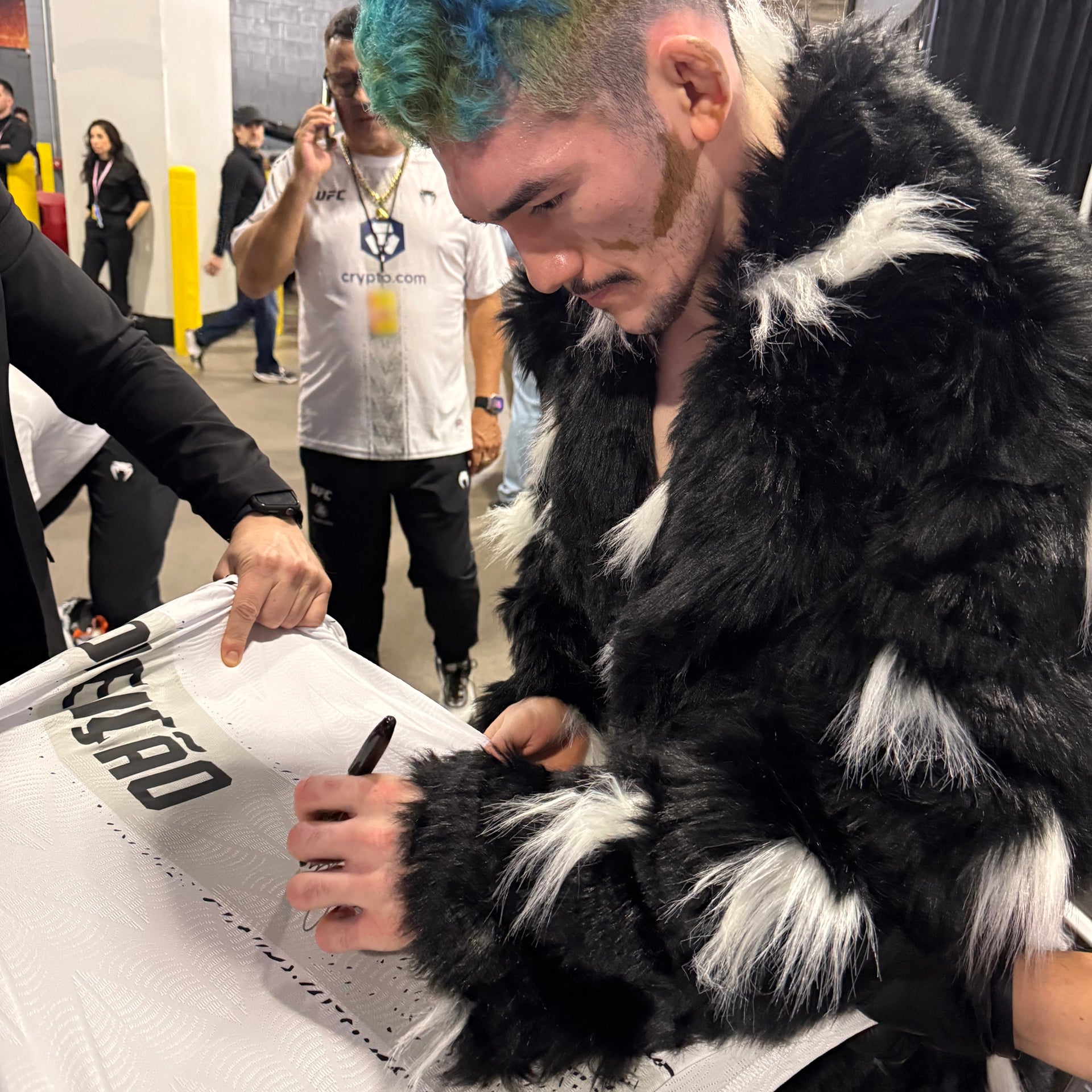 Melquizael Costa Signed 1-of-1 Fight Worn Jersey UFC Fight Night: Strickland vs Hernandez