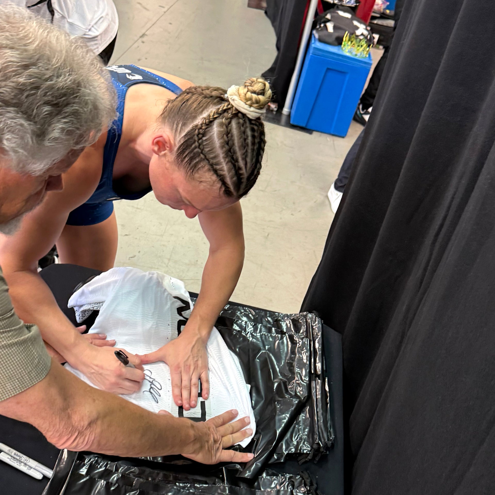 Hailey Cowan Signed 1-of-1 Fight Worn Jersey UFC Fight Night: Medic vs Rodriguez
