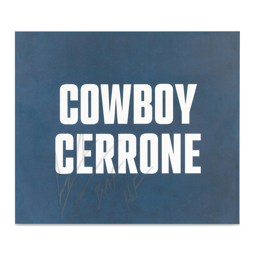 Donald "Cowboy" Cerrone Autographed UFC Freedom 250 Fan Fest Name Sign