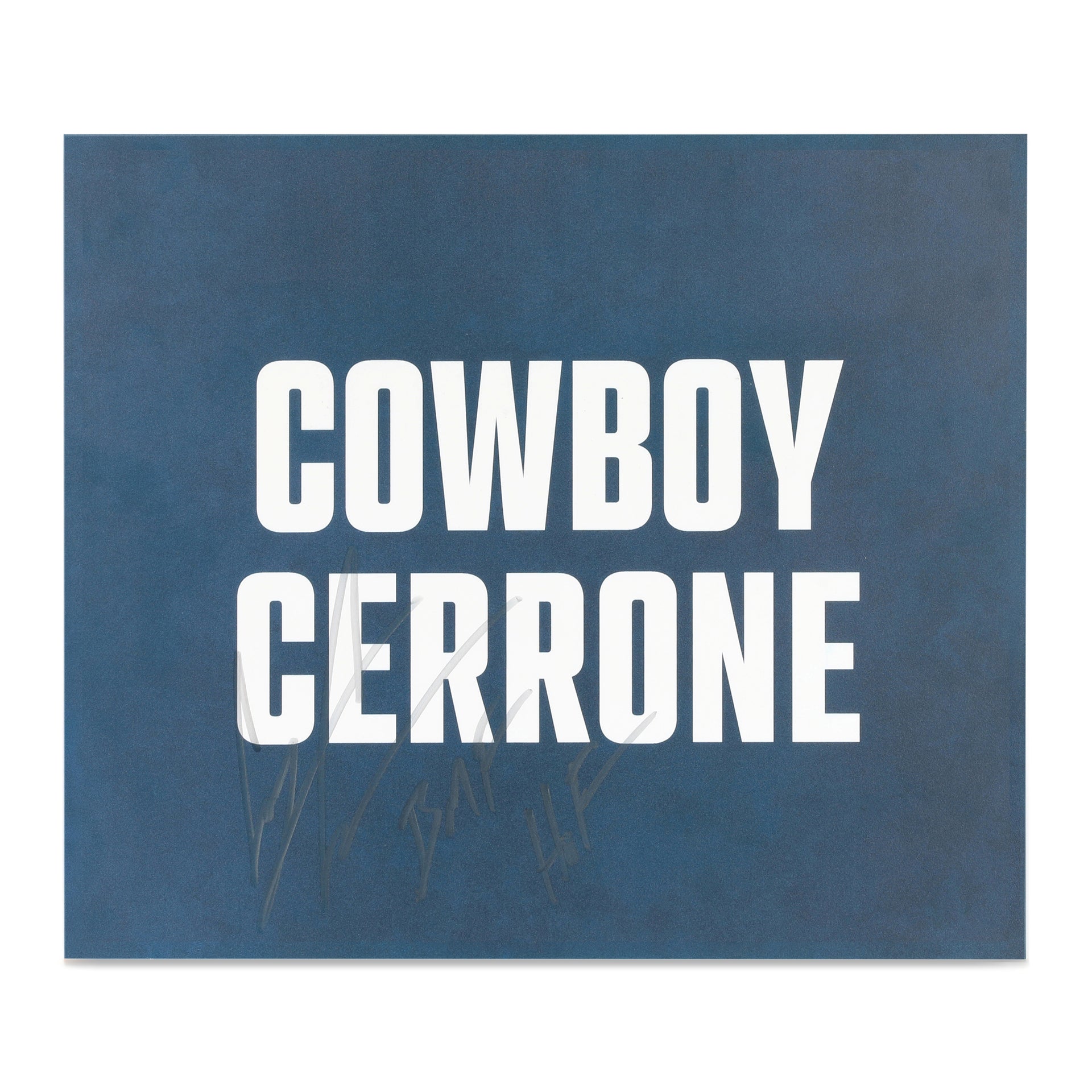 Donald "Cowboy" Cerrone Autographed UFC Freedom 250 Fan Fest Name Sign