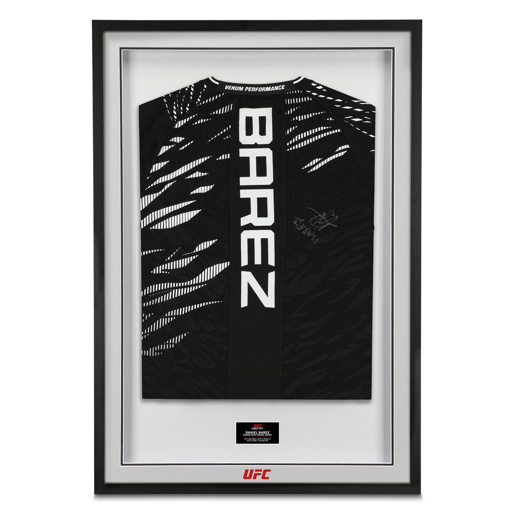 Daniel Barez Signed 1-of-1 Fight Issued Jersey UFC Fight Night: Vettori vs Dolidze