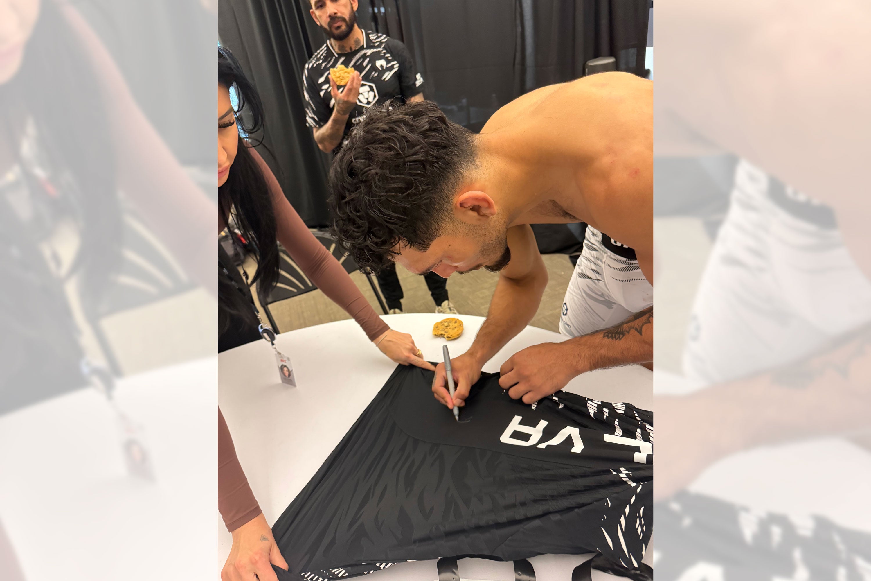 Danny Silva 1-of-1 Signed Fight Issued Jersey – UFC Fight Night: Kape vs Almabayev