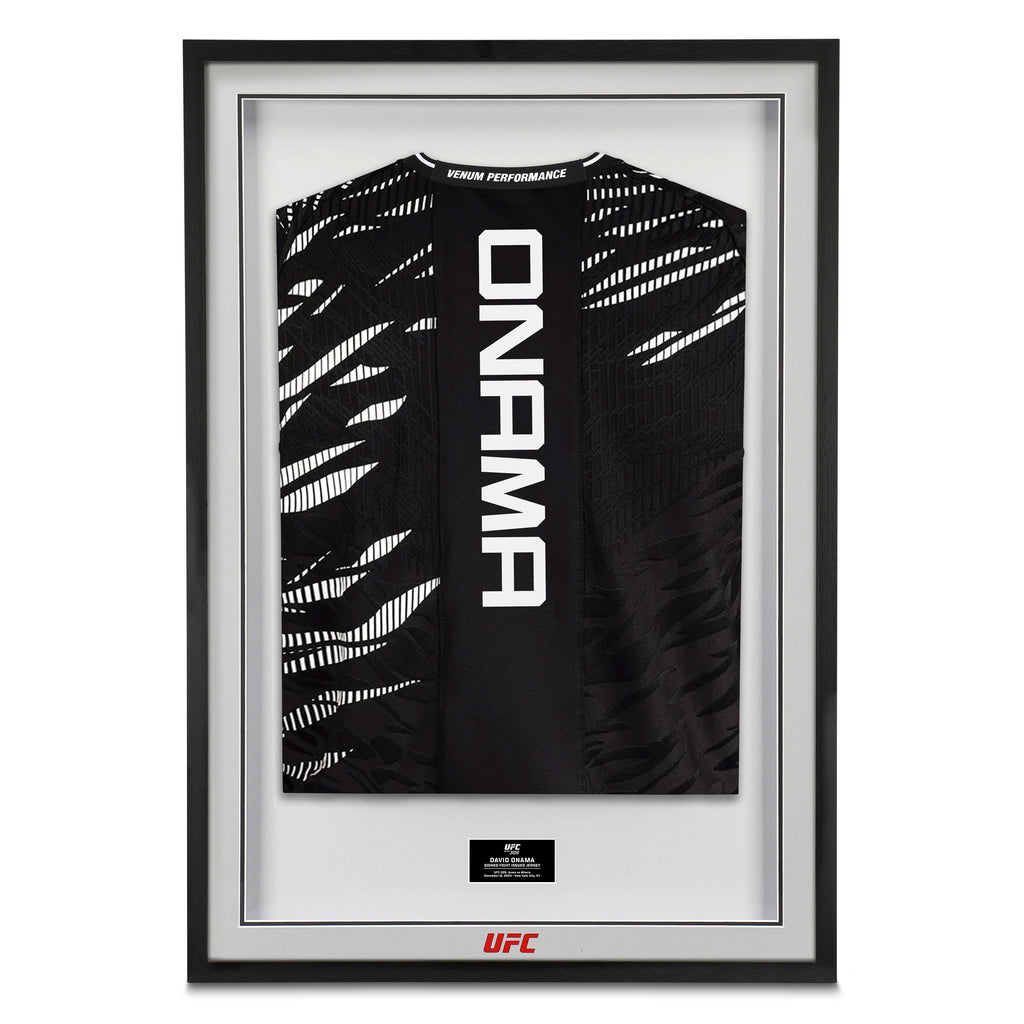 David Onama Signed 1-of-1 Fight Issued Jersey UFC 309: Jones vs Miocic