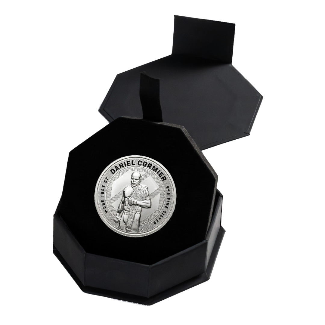 1 oz UFC Daniel Cormier Silver Round (Reverse Proof)