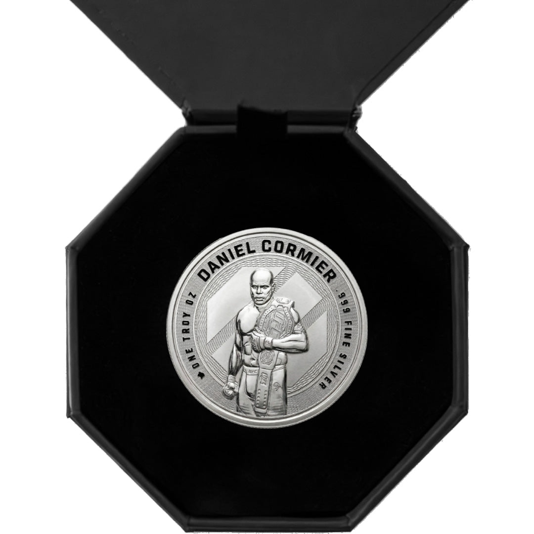 1 oz UFC Daniel Cormier Silver Round (Reverse Proof)