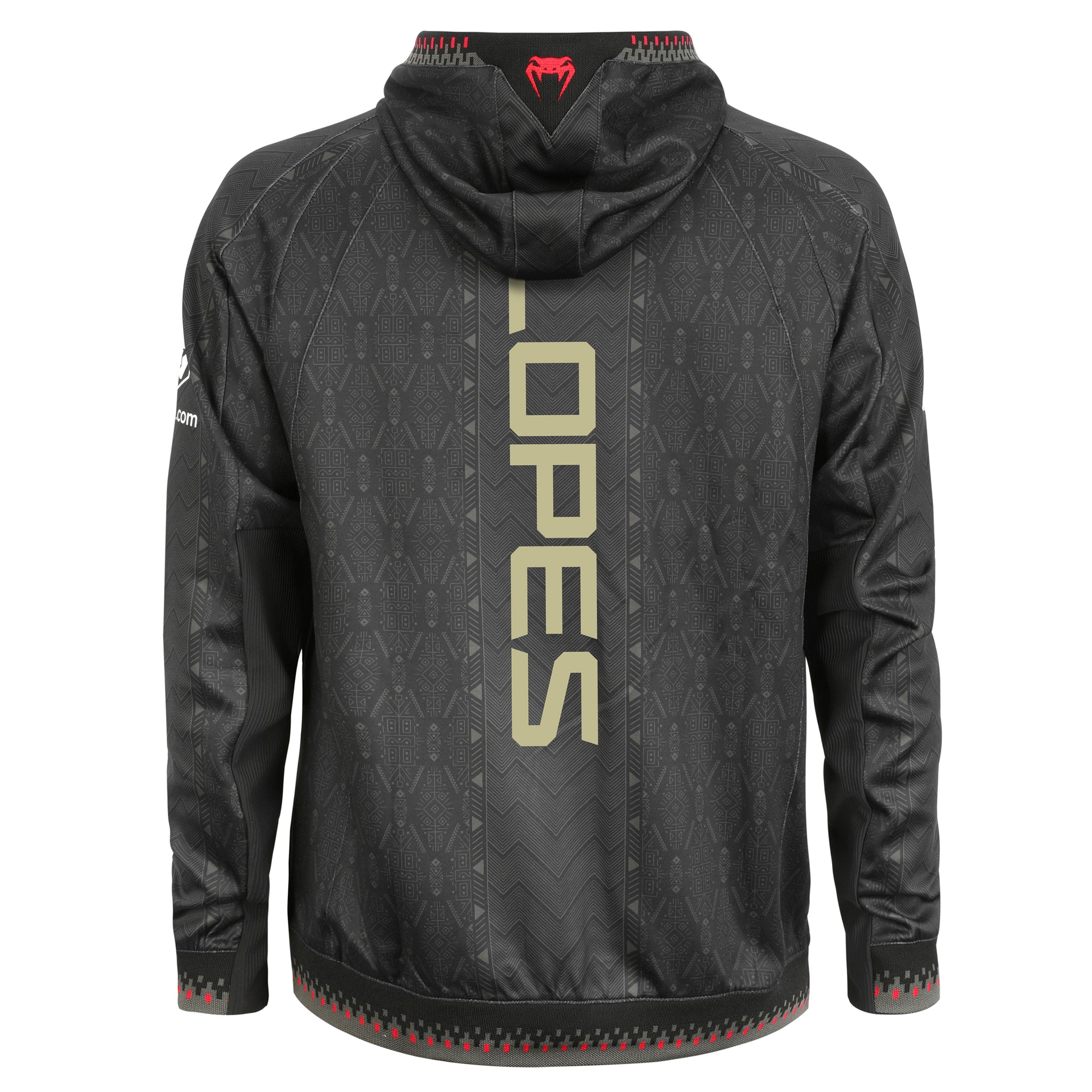 Diego Lopes Signed 1-of-1 Fight Worn Hoodie Noche UFC: Lopes vs Silva