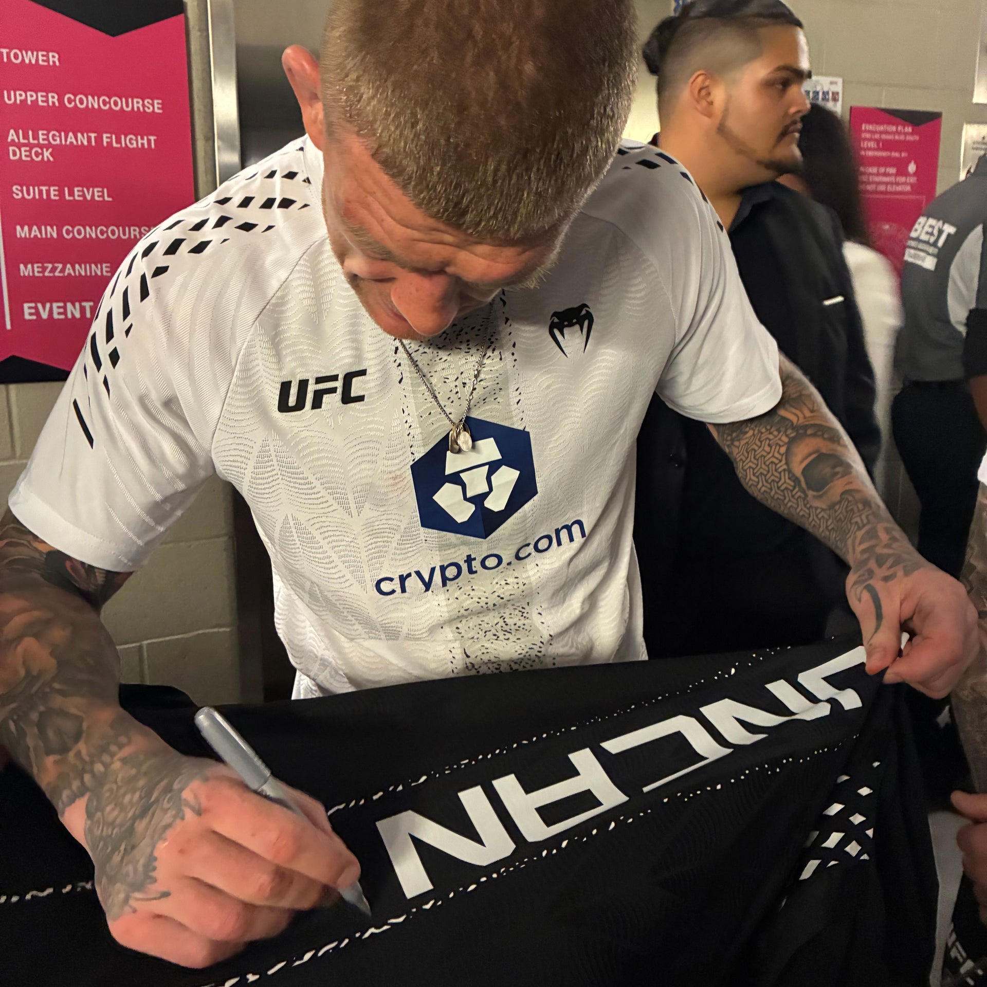 Chris Duncan Signed 1-of-1 Fight Worn Hoodie UFC 323: Dvalishvili vs Yan 2