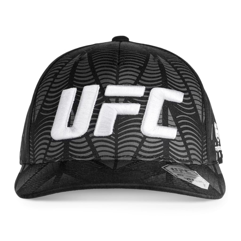 Damian Pinas Signed 1-of-1 Fight Issued Snapback Hat & Fight Worn Hand Wraps UFC Fight Night: Moreno vs Kavanagh