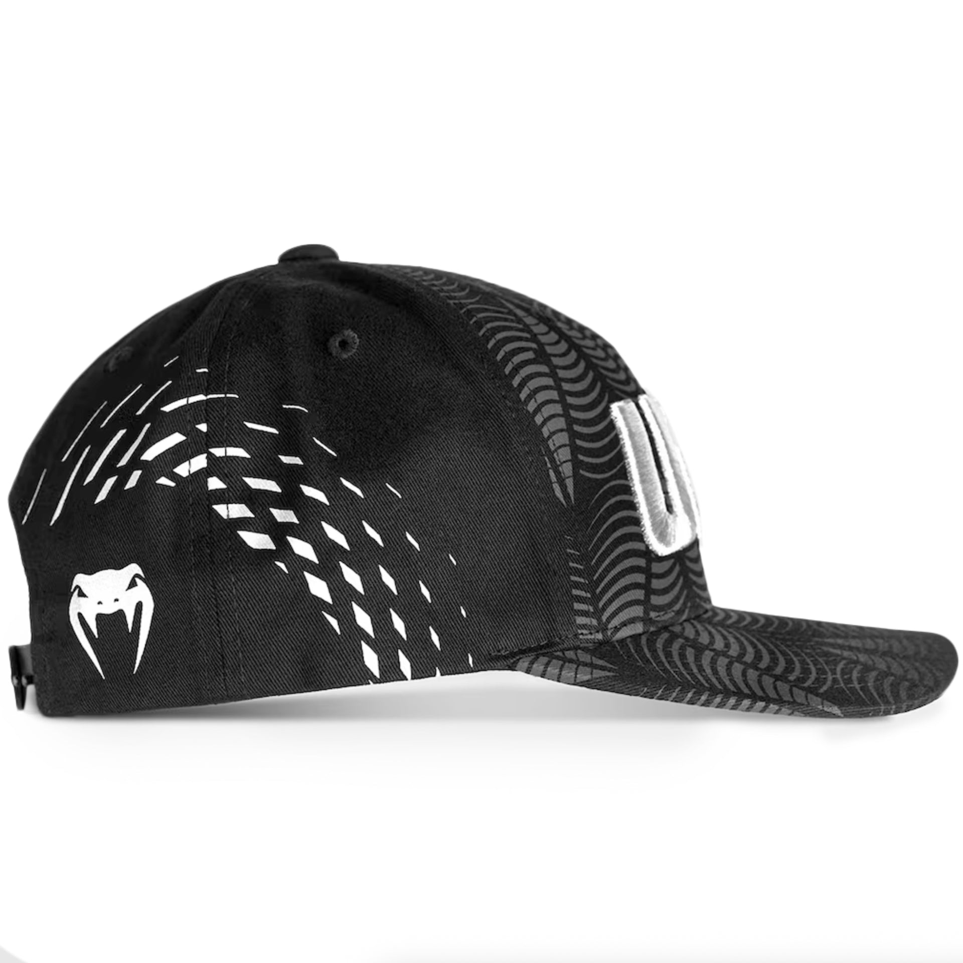 Damian Pinas Signed 1-of-1 Fight Issued Snapback Hat & Fight Worn Hand Wraps UFC Fight Night: Moreno vs Kavanagh