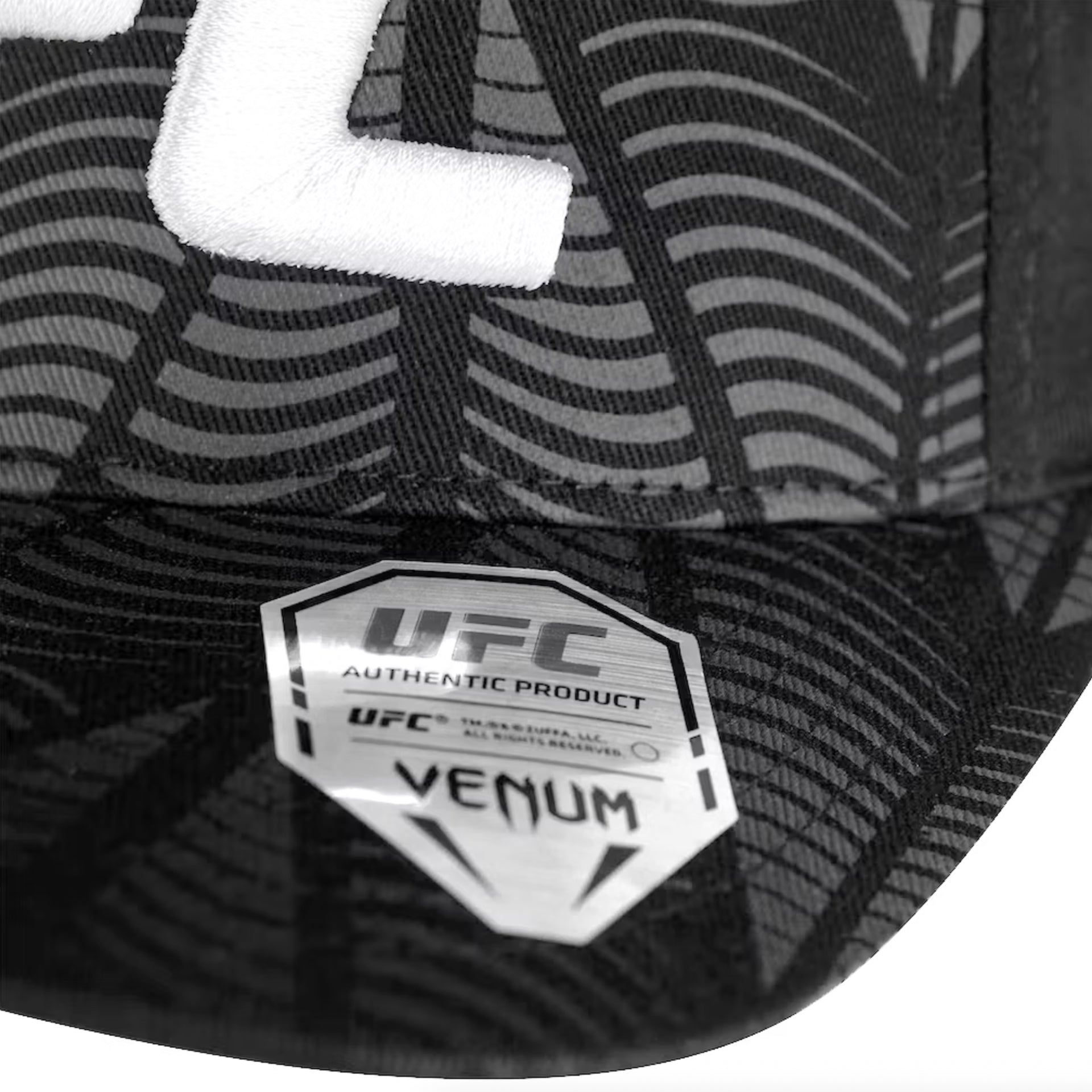 Damian Pinas Signed 1-of-1 Fight Issued Snapback Hat & Fight Worn Hand Wraps UFC Fight Night: Moreno vs Kavanagh