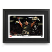Daniel Cormier Signed Limited Edition Photo UFC 226 – Belts