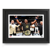 Daniel Cormier Signed Limited Edition Photo UFC 226 – Belt