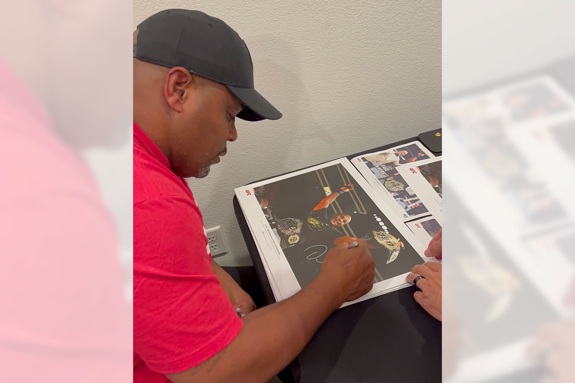 Daniel Cormier Signed Limited Edition Photo UFC 226 – Belts