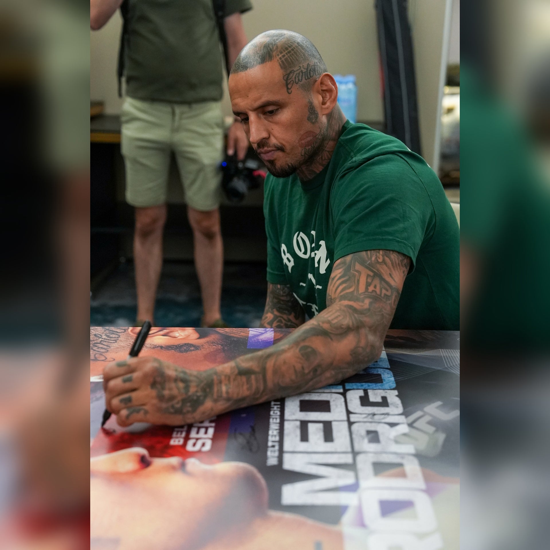 UFC Fight Night: Medić vs Rodriguez Autographed Event Poster