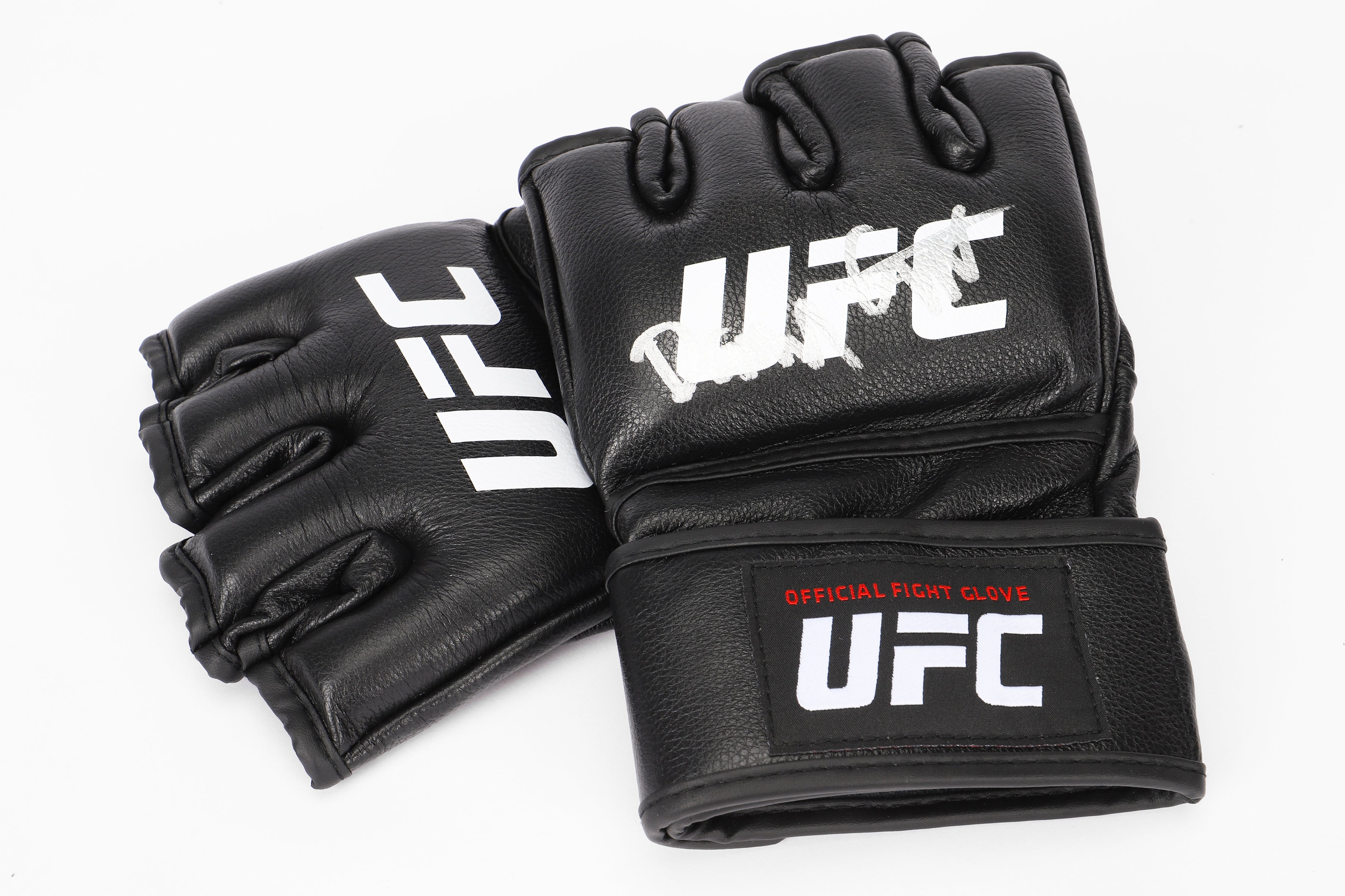 Davey Grant Signed Official UFC Gloves