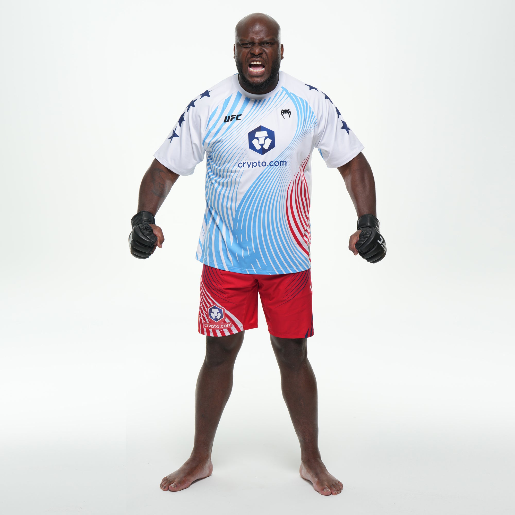 Derrick Lewis Photoshoot Worn Jersey UFC Freedom 250: Topuria vs